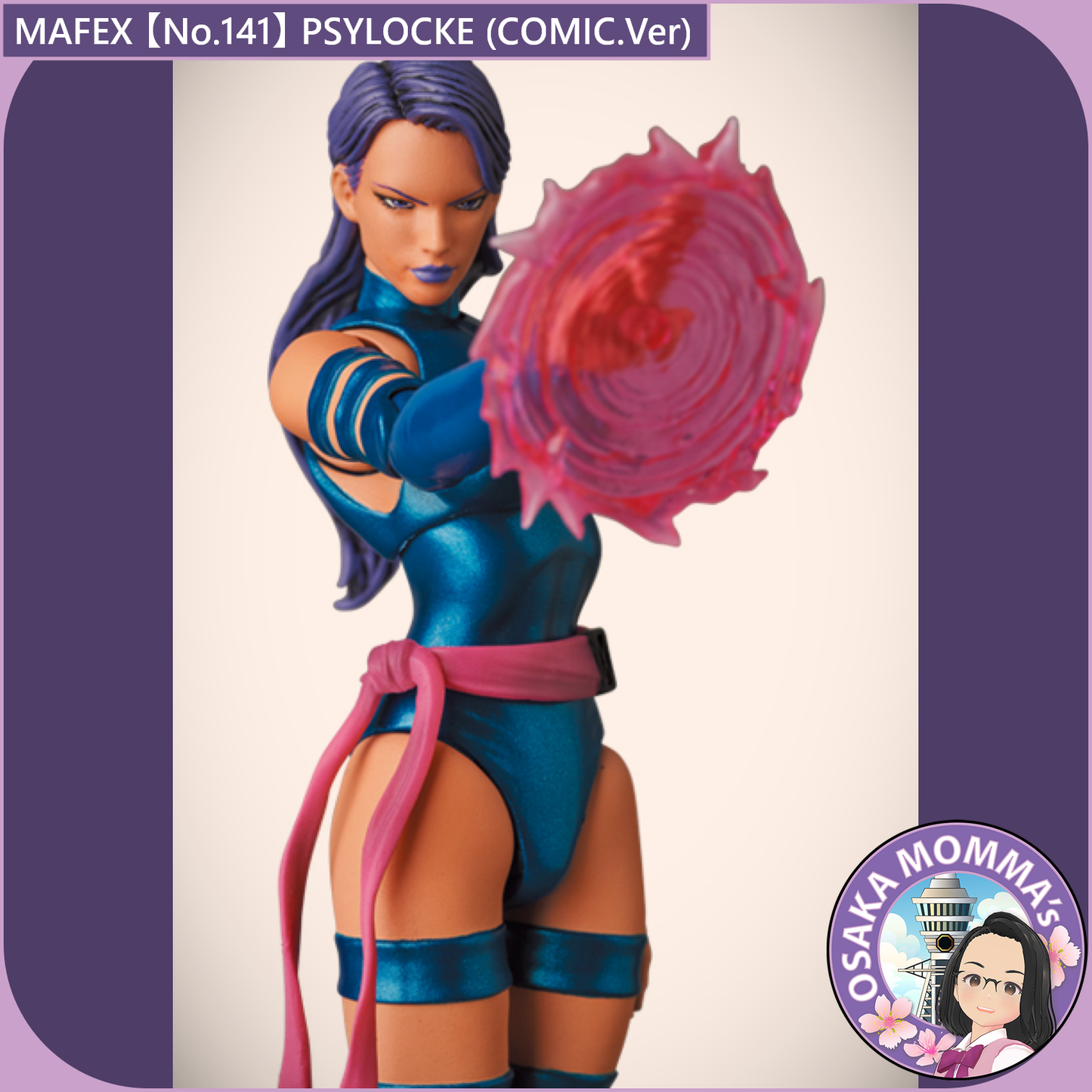 MAFEX 【No.141】PSYLOCKE(COMIC Ver.)【Pre-Owned】