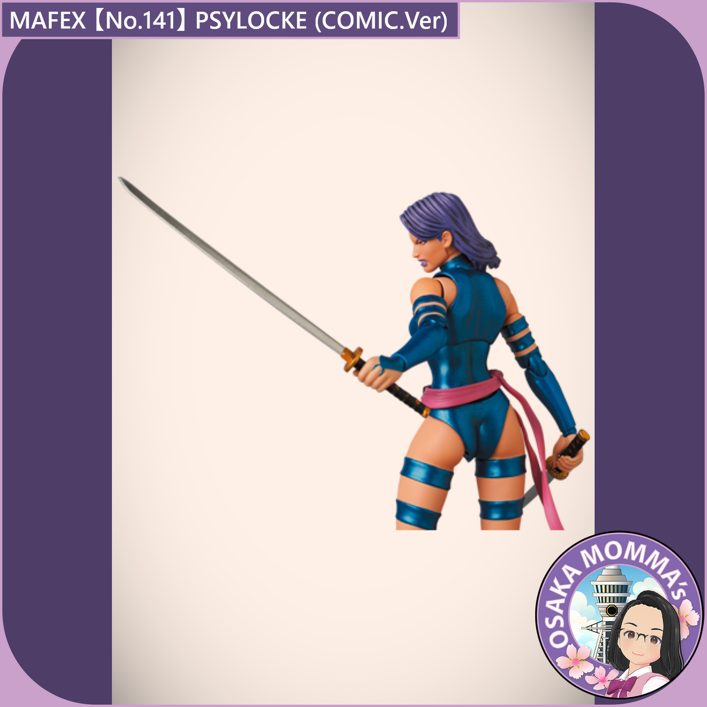 MAFEX 【No.141】PSYLOCKE(COMIC Ver.)【Pre-Owned】