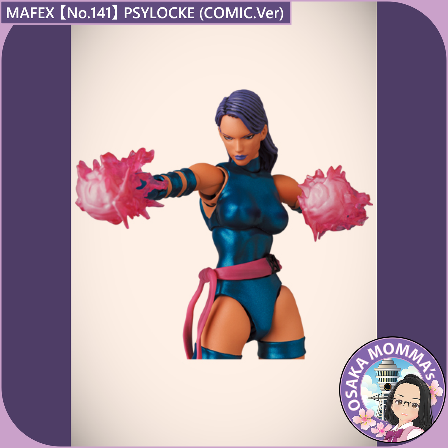 MAFEX 【No.141】PSYLOCKE(COMIC Ver.)【Pre-Owned】