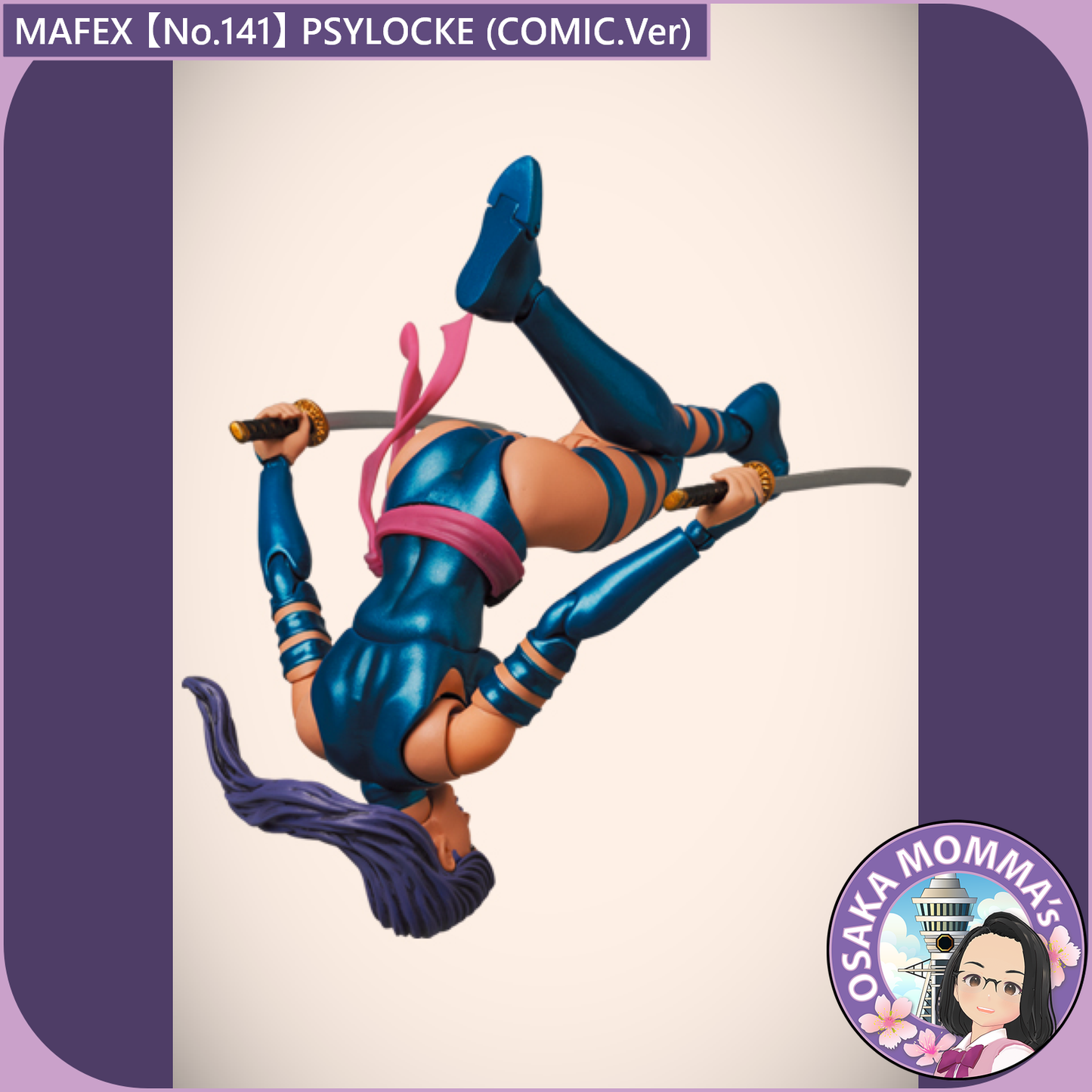 MAFEX 【No.141】PSYLOCKE(COMIC Ver.)【Pre-Owned】