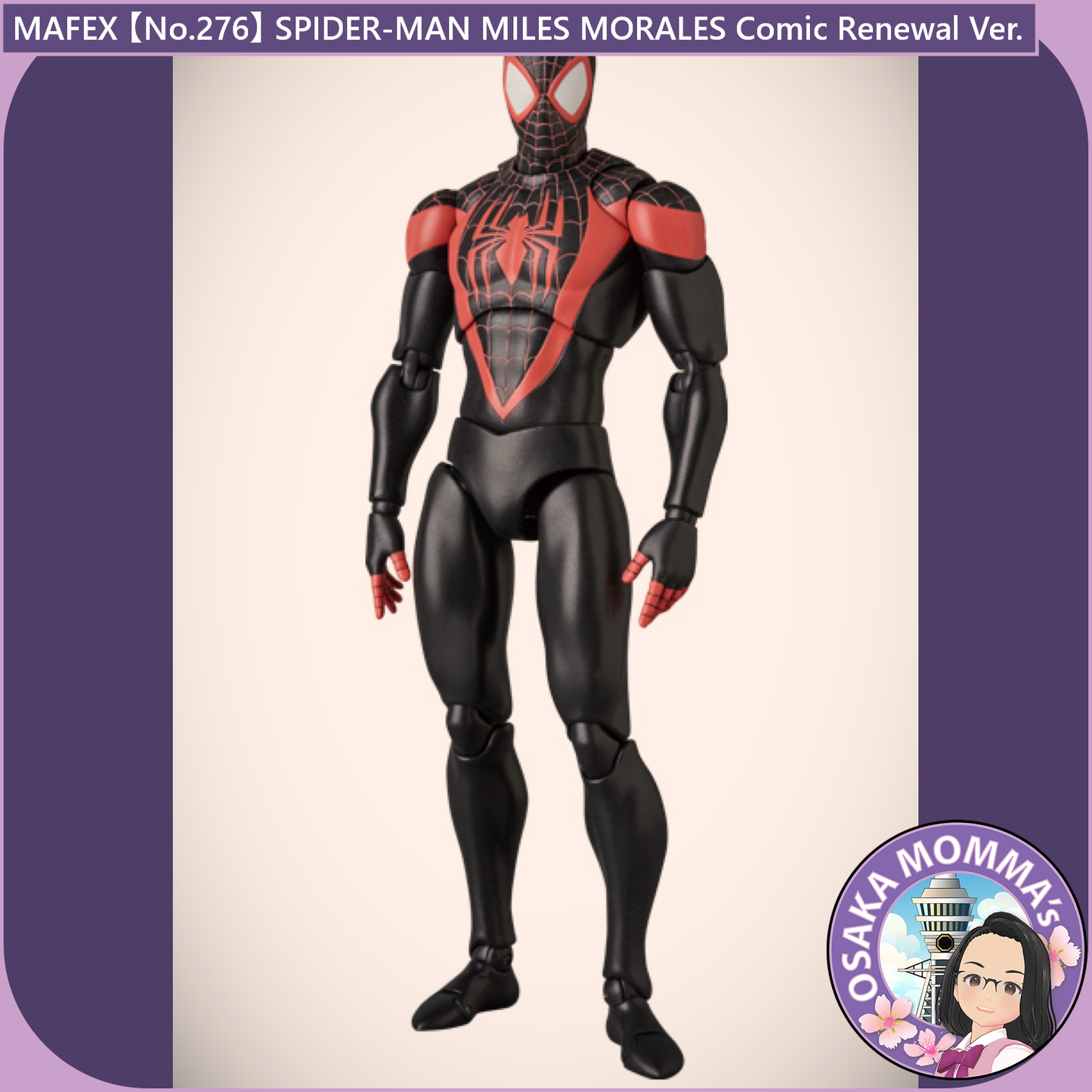 MAFEX 【No.276】Spider-Man (Miles Morales) Comic Renewal Ver.【Aug, 2025】