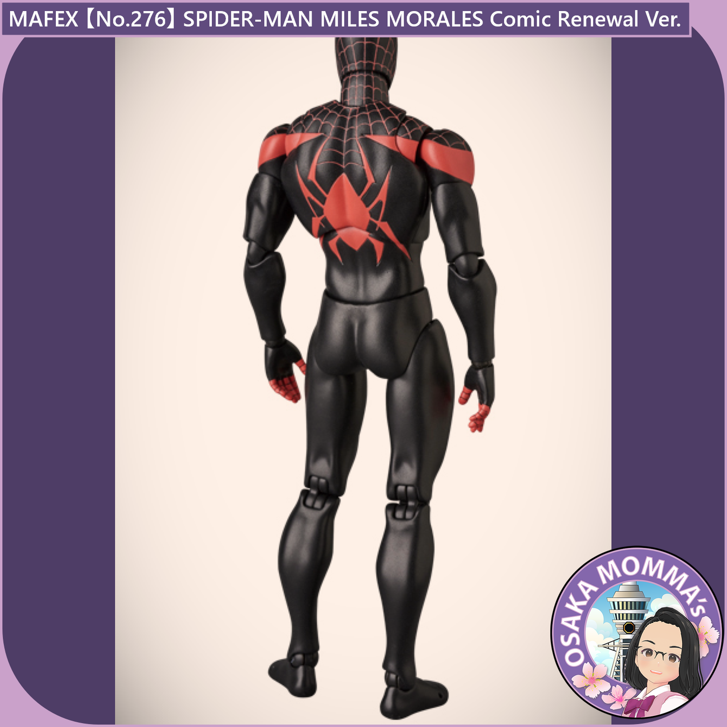 MAFEX 【No.276】Spider-Man (Miles Morales) Comic Renewal Ver.【Aug, 2025】