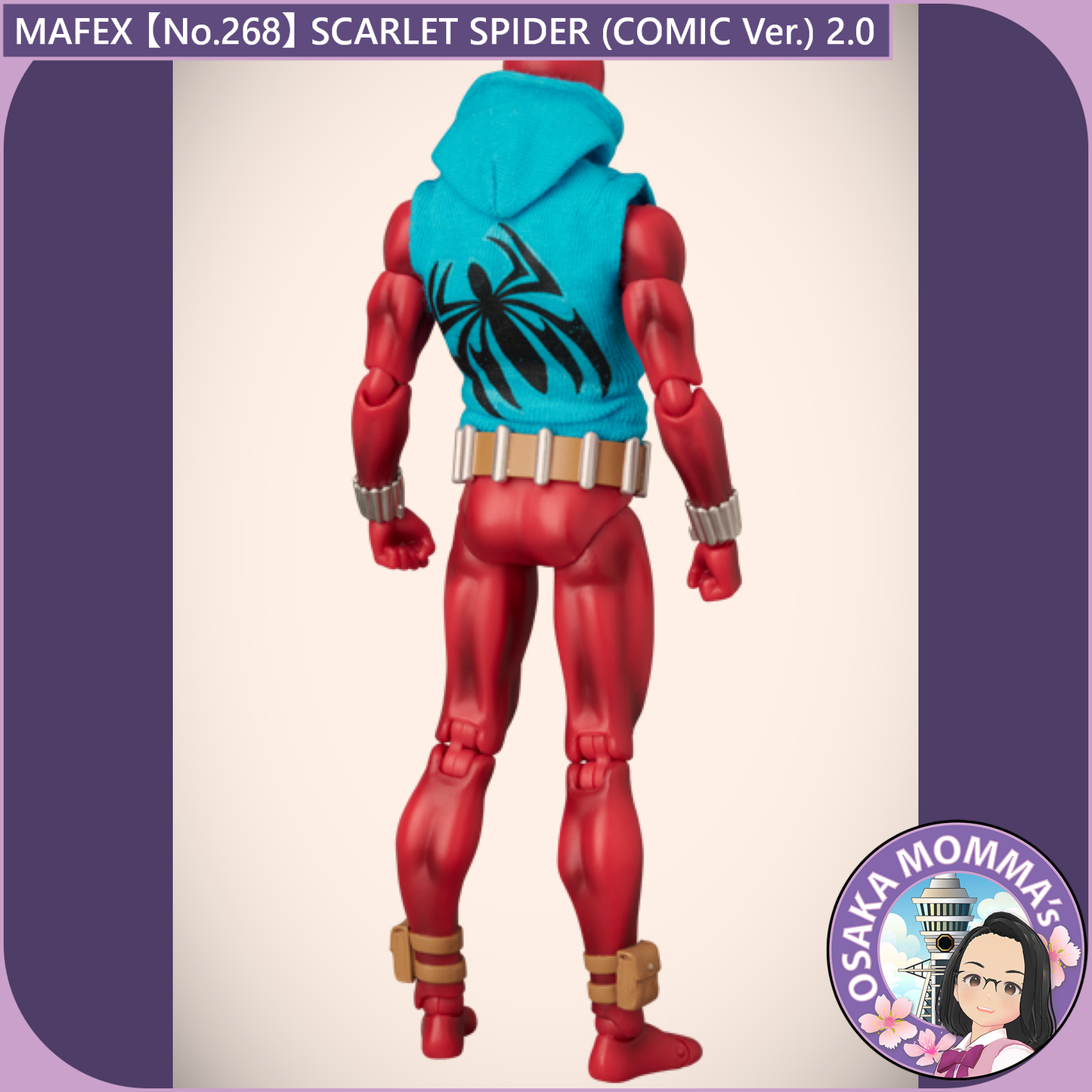 MAFEX【No.268】SCARLET SPIDER (COMIC Ver.) 2.0