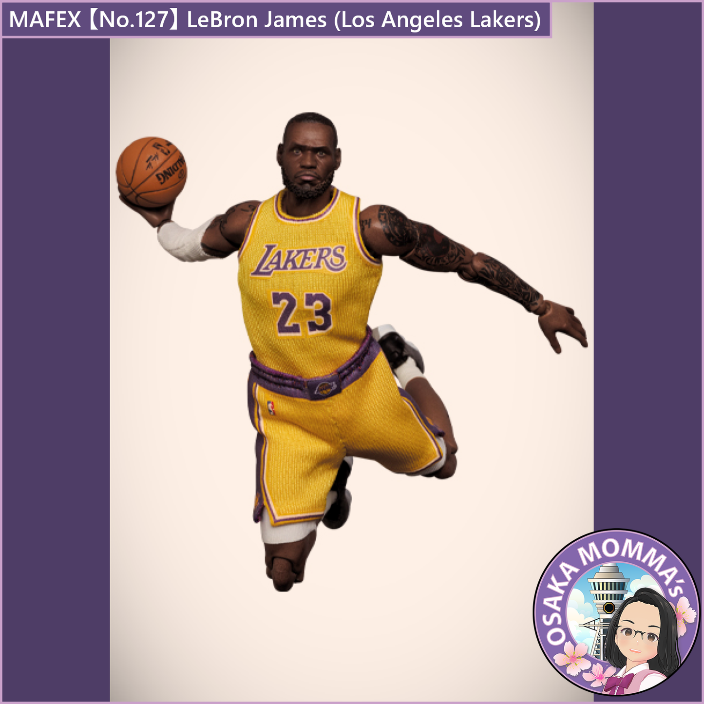 MAFEX 【No.127】LeBron James (Los Angeles Lakers)