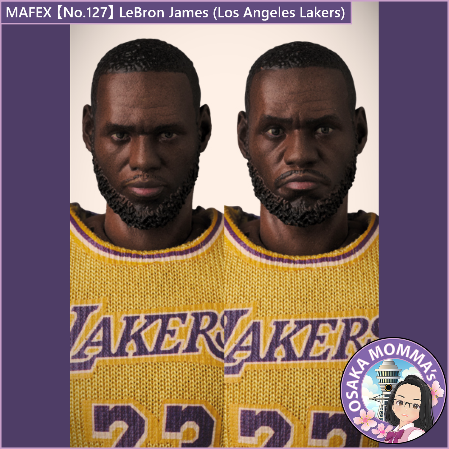MAFEX 【No.127】LeBron James (Los Angeles Lakers)