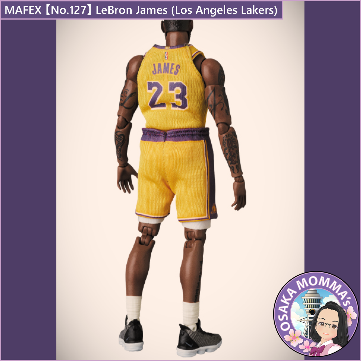 MAFEX 【No.127】LeBron James (Los Angeles Lakers)