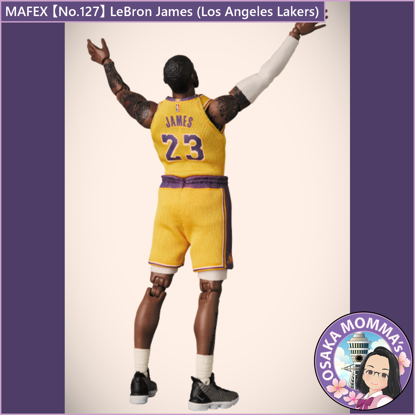 MAFEX 【No.127】LeBron James (Los Angeles Lakers)