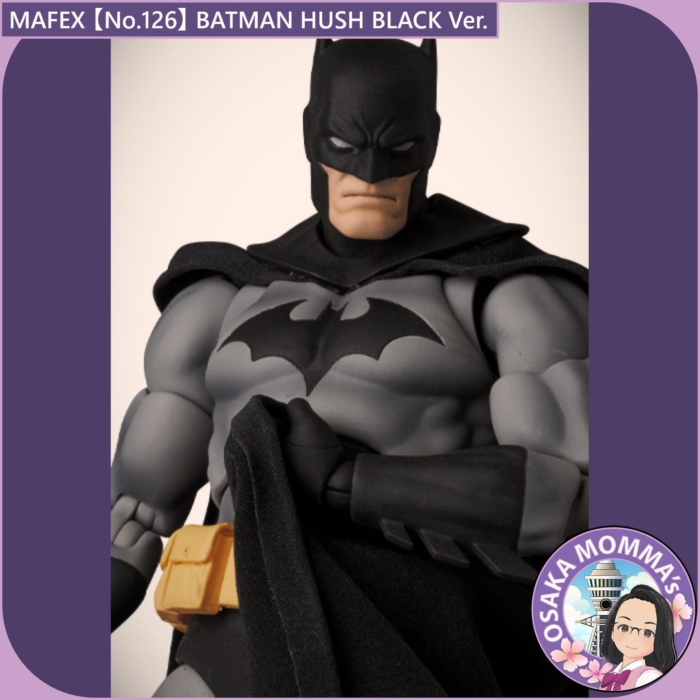 MAFEX 【No.126】BATMAN HUSH BLACK Ver.【Nov. 2025 】
