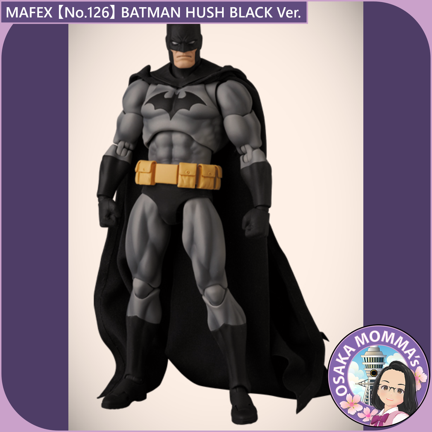 MAFEX 【No.126】BATMAN HUSH BLACK Ver.【Nov. 2025 】