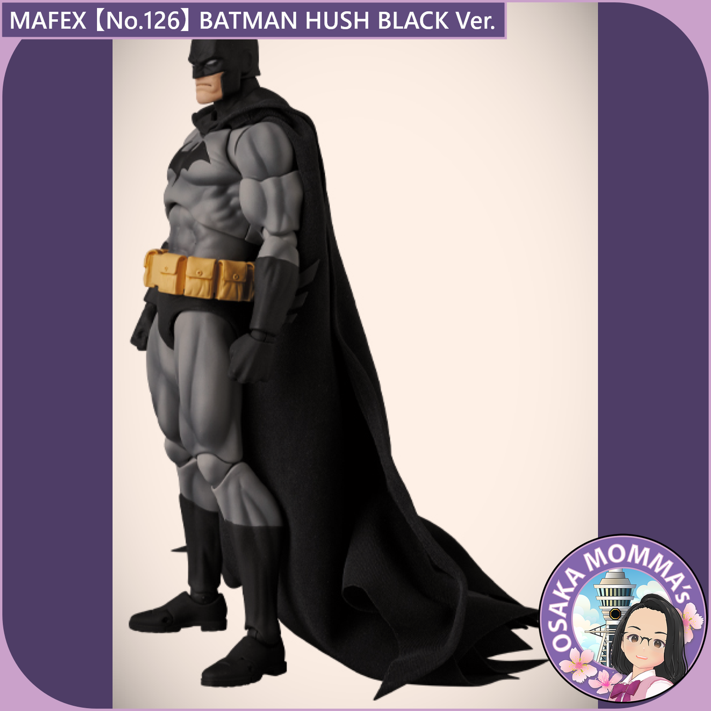 MAFEX 【No.126】BATMAN HUSH BLACK Ver.【Nov. 2025 】