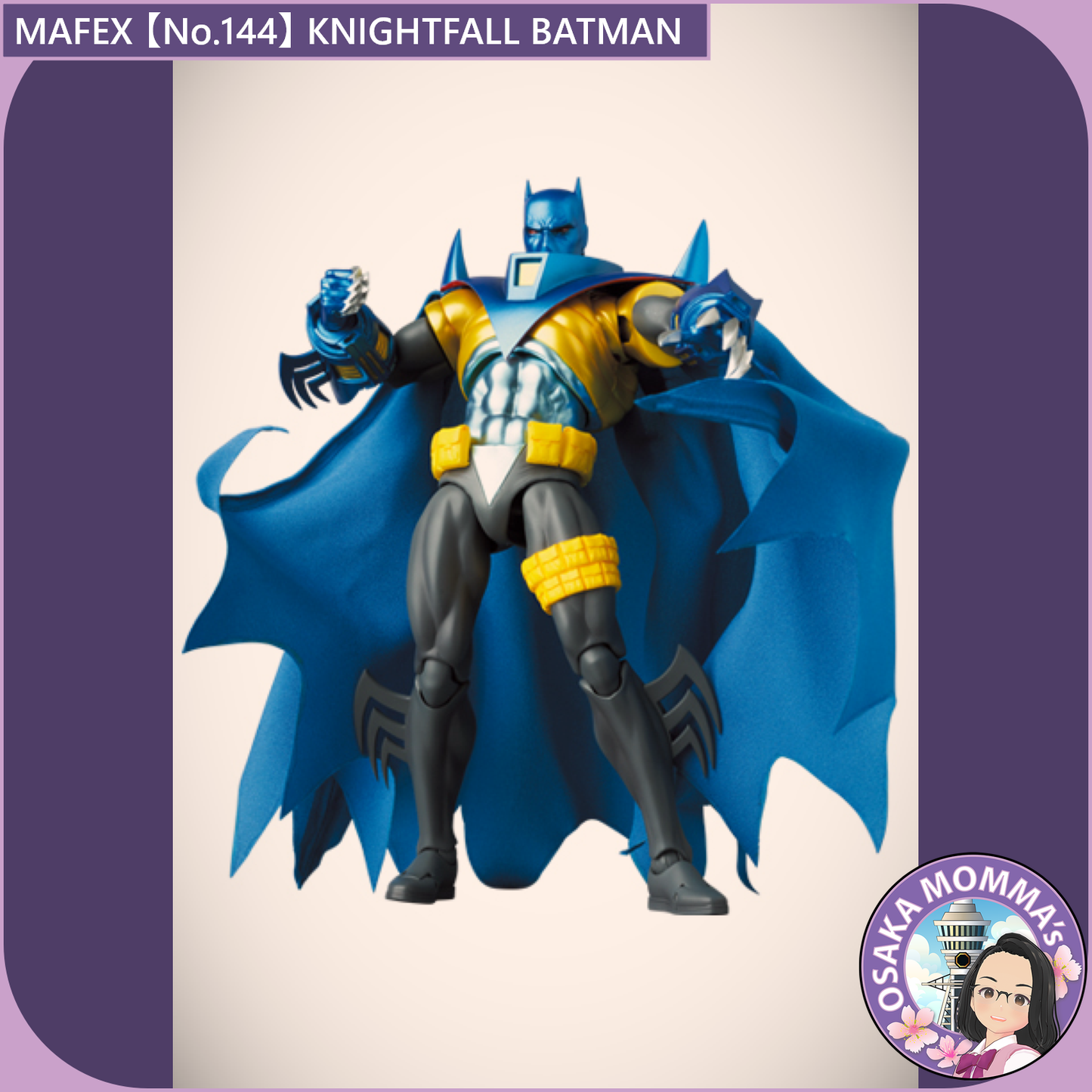 MAFEX 【No.144】KNIGHTFALL BATMAN【Nov, 2025 】