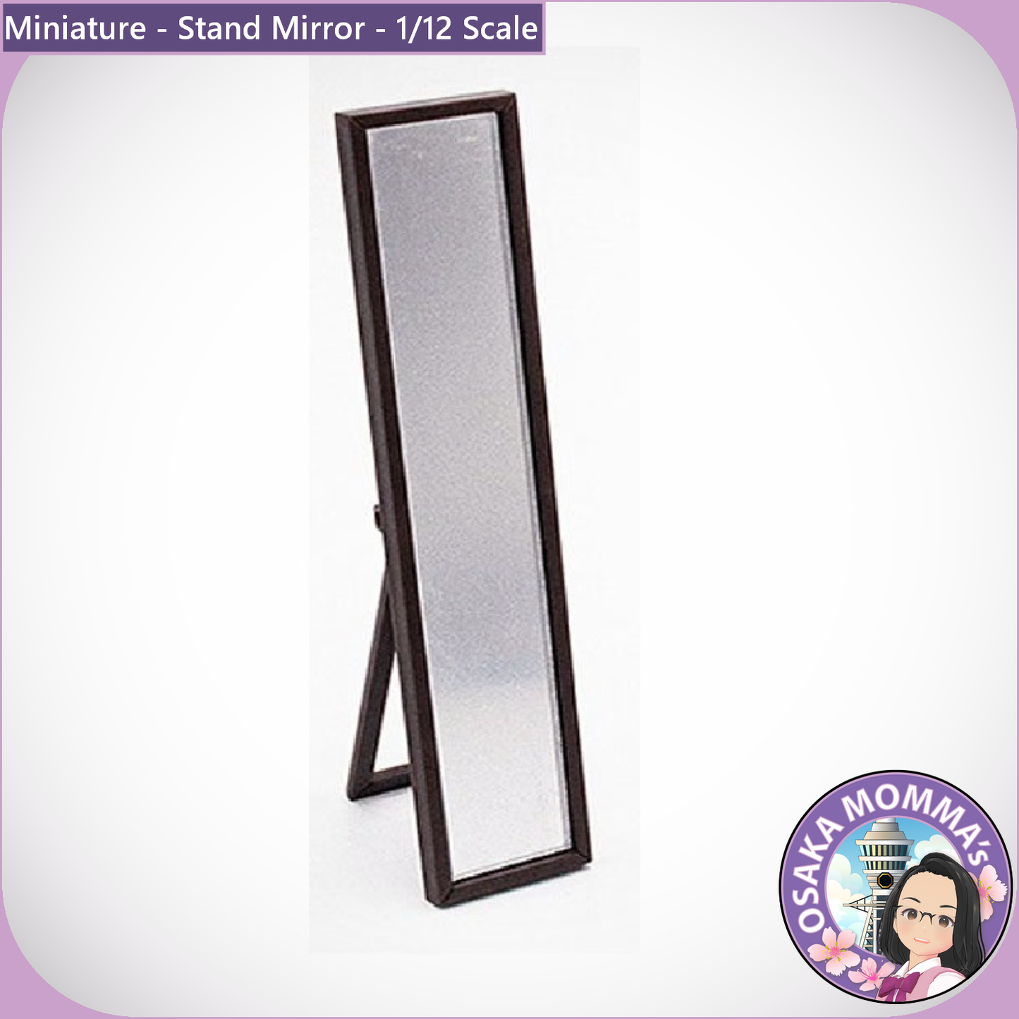 1/12 Scale Stand Mirror