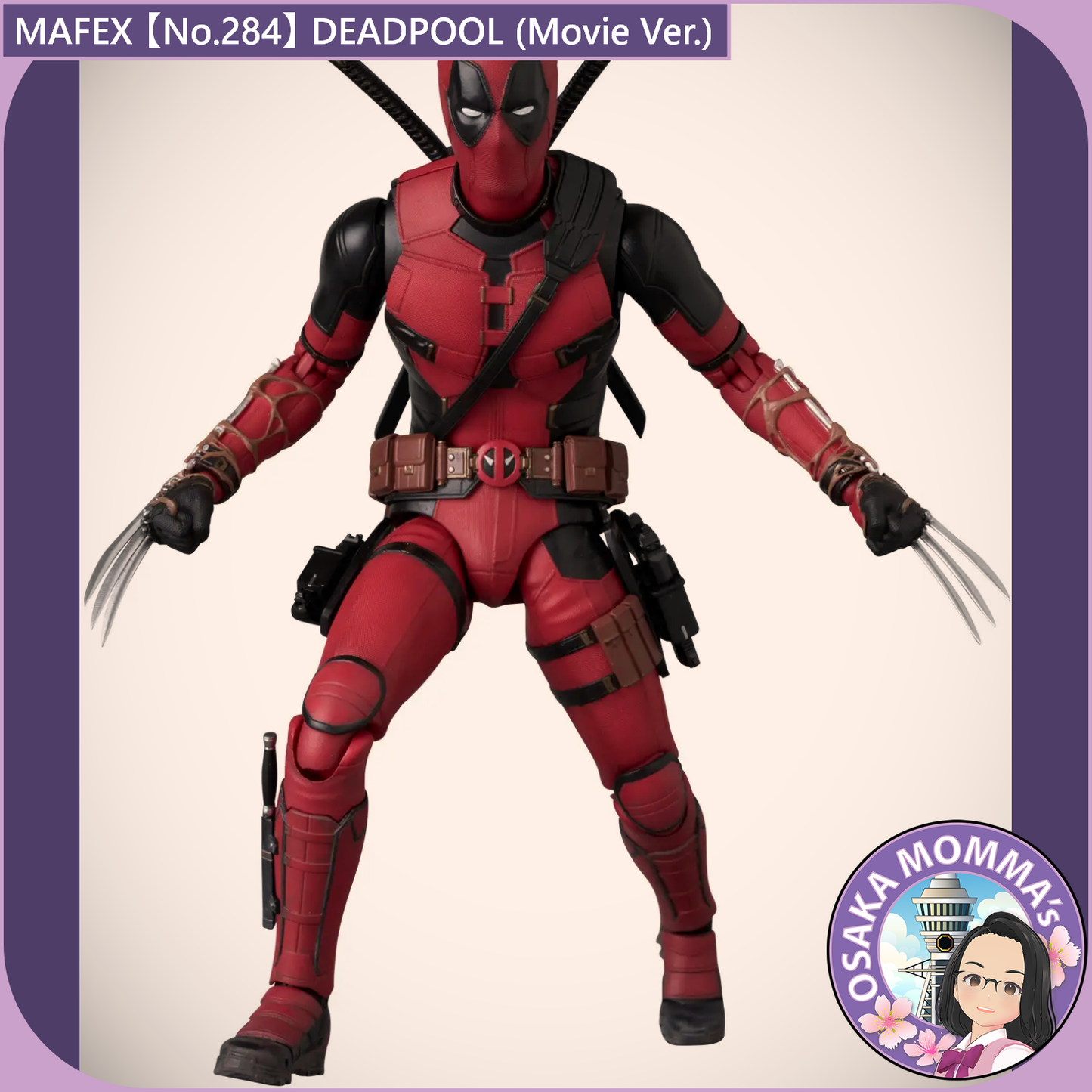 MAFEX 【No.284】DEADPOOL (Movie Ver.)【Jun.2026】