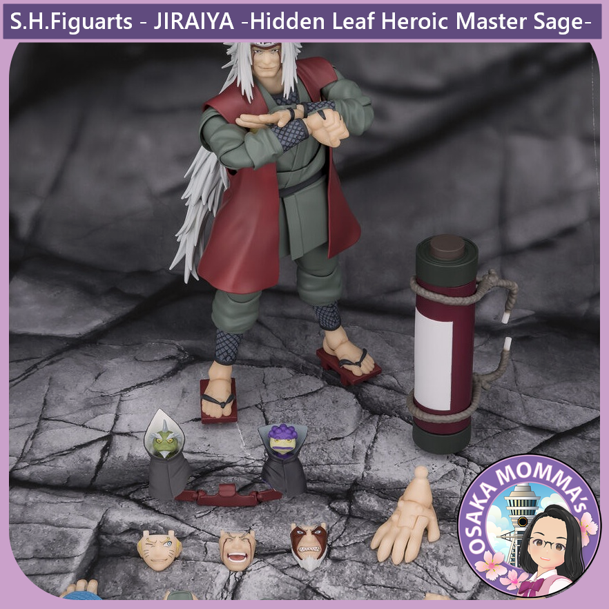 S.H.Figuarts - JIRAIYA -Hidden Leaf Heroic Master Sage- 【Aug.2025】