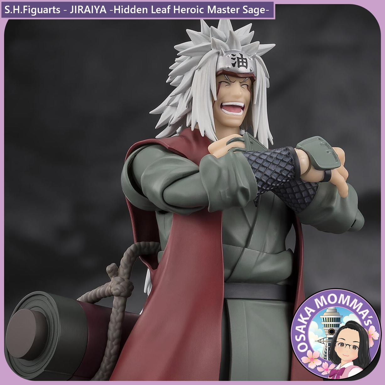 S.H.Figuarts - JIRAIYA -Hidden Leaf Heroic Master Sage- 【Aug.2025】