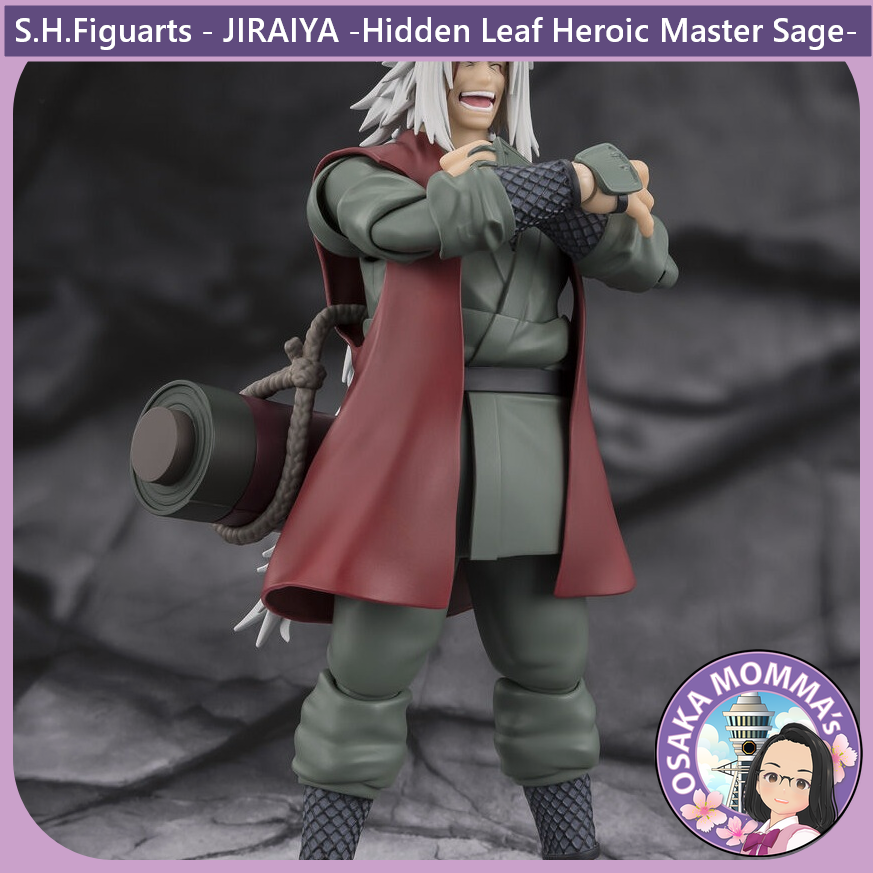 S.H.Figuarts - JIRAIYA -Hidden Leaf Heroic Master Sage- 【Aug.2025】