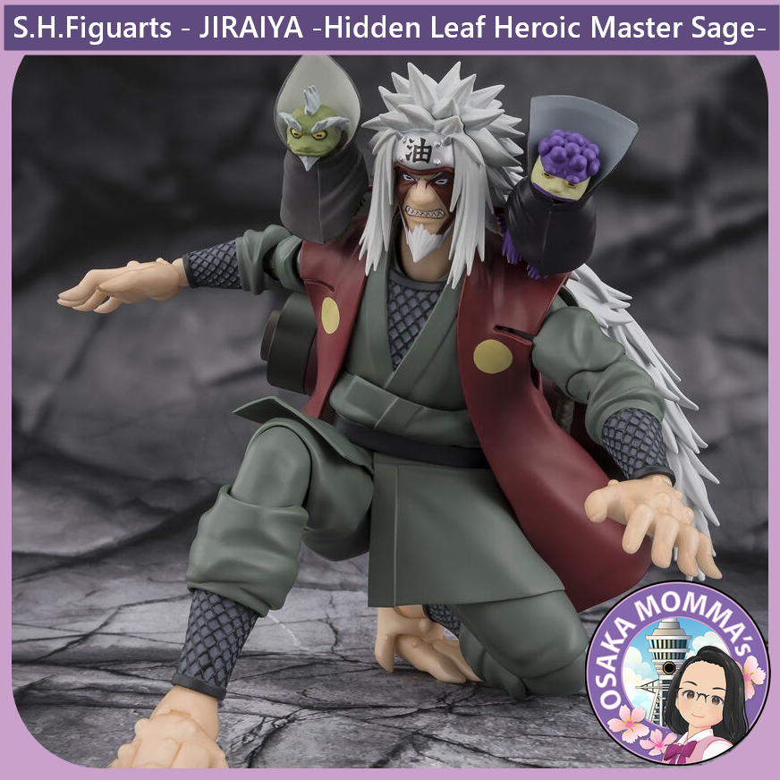 S.H.Figuarts - JIRAIYA -Hidden Leaf Heroic Master Sage- 【Aug.2025】