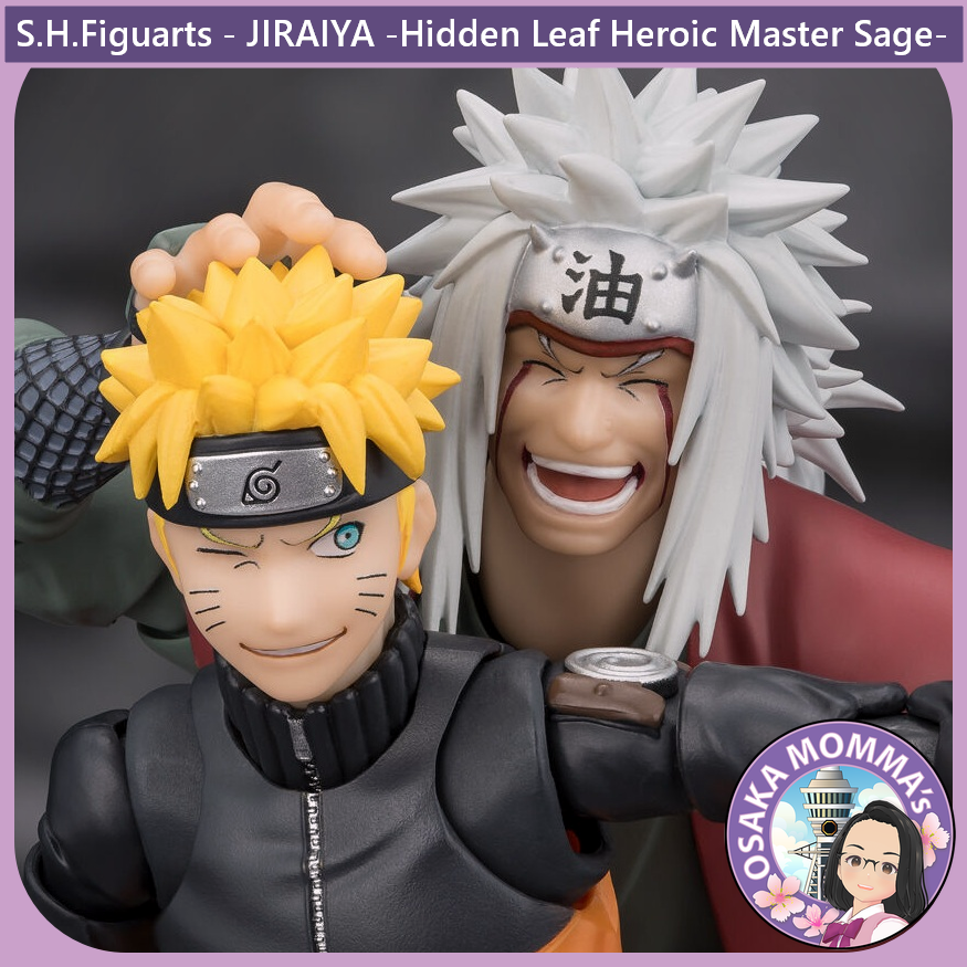 S.H.Figuarts - JIRAIYA -Hidden Leaf Heroic Master Sage- 【Aug.2025】