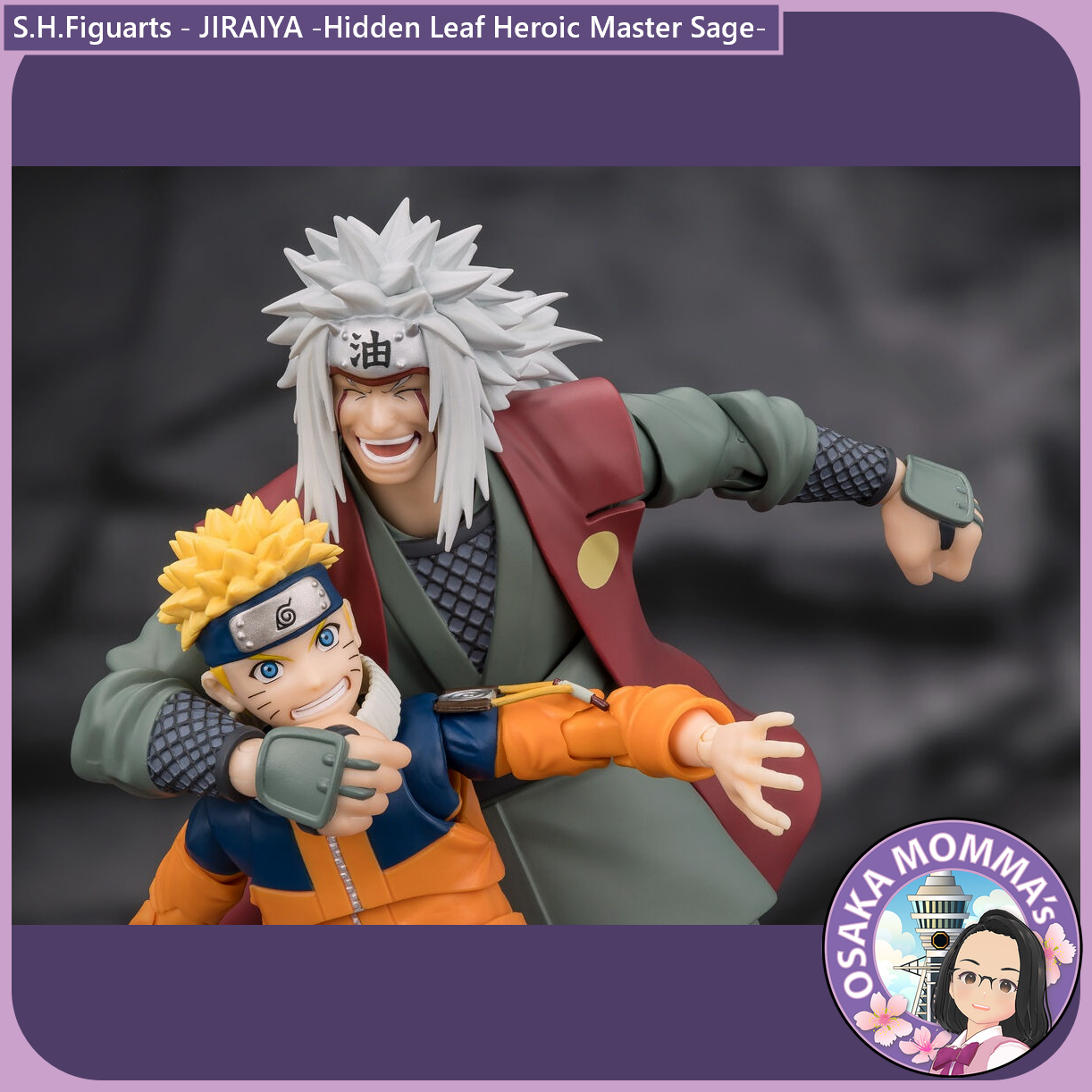 S.H.Figuarts - JIRAIYA -Hidden Leaf Heroic Master Sage- 【Aug.2025】