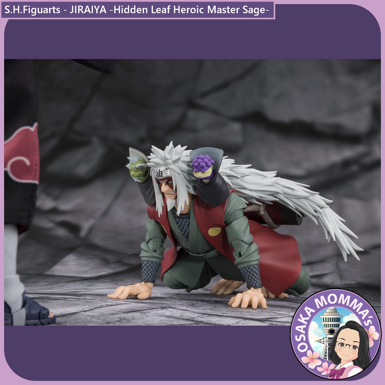 S.H.Figuarts - JIRAIYA -Hidden Leaf Heroic Master Sage- 【Aug.2025】