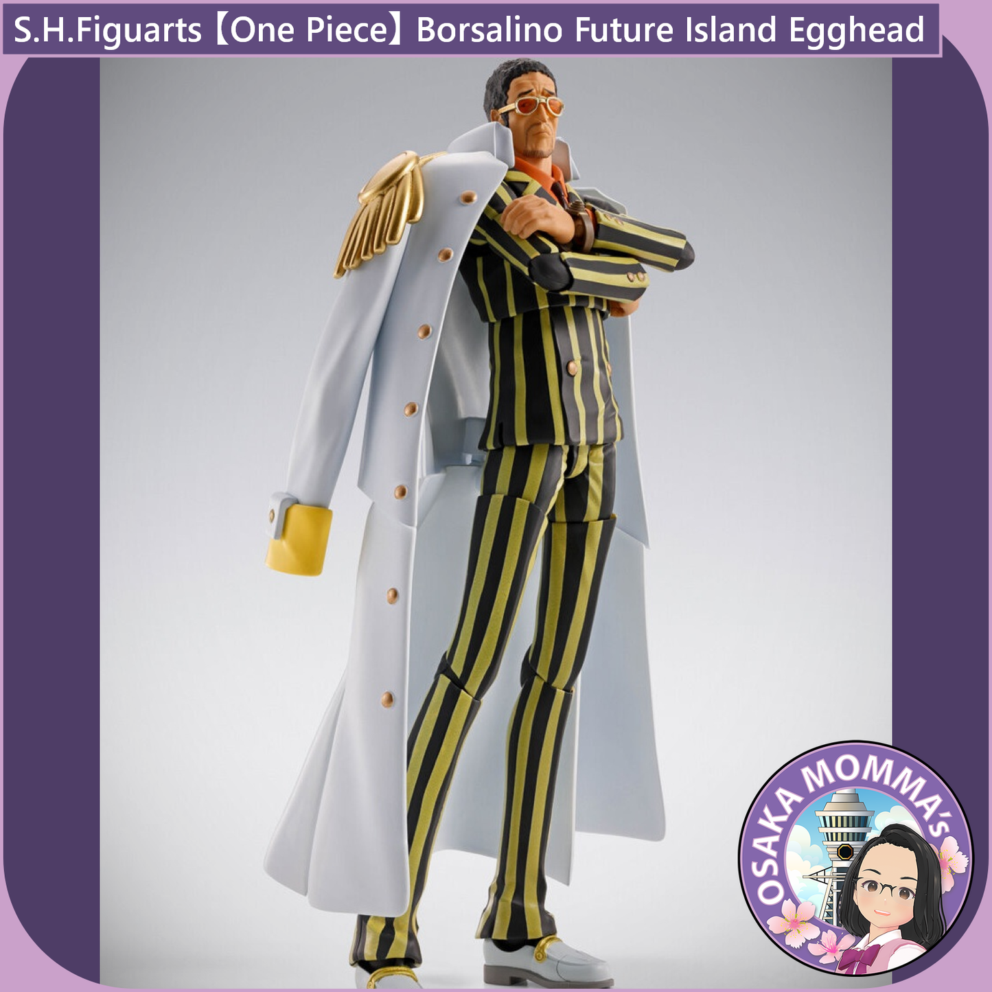 S.H.Figuarts - Borsalino Future Island Egghead【Nov.2025】