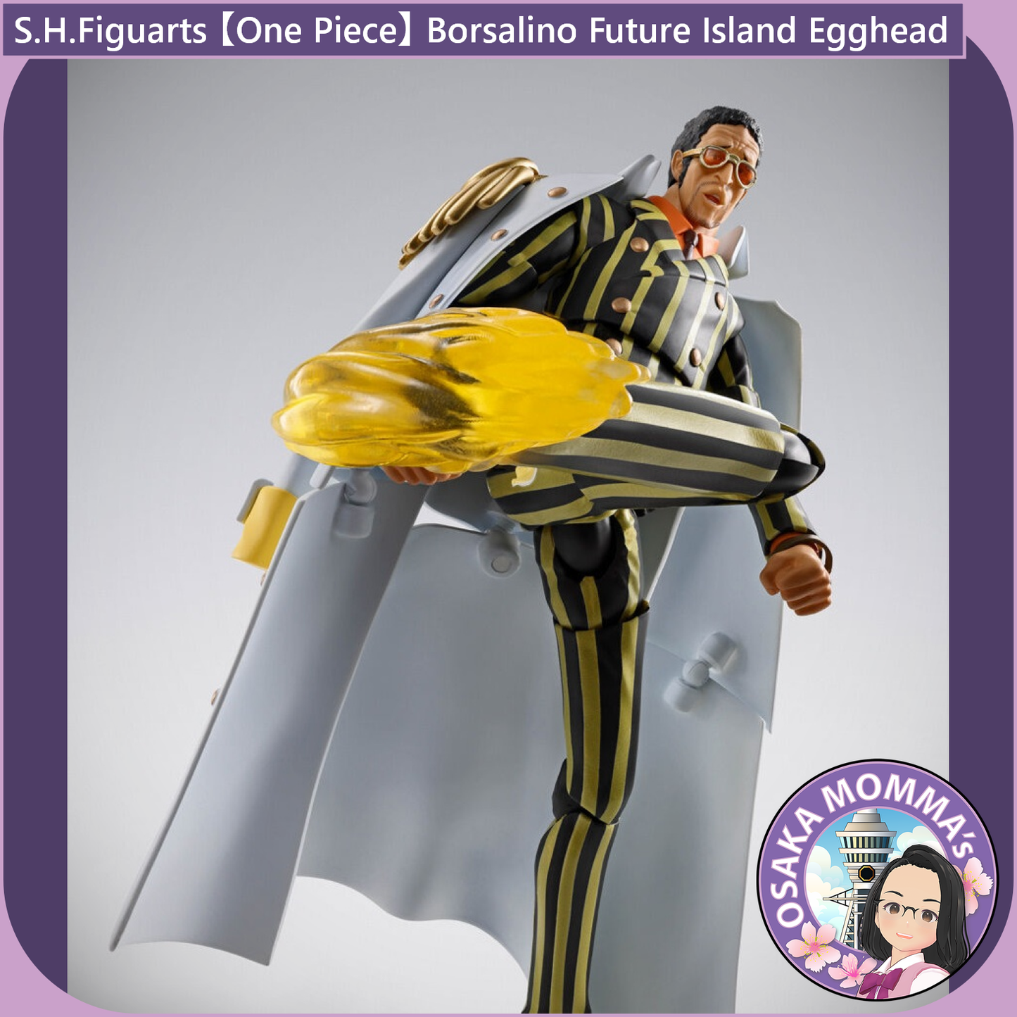S.H.Figuarts - Borsalino Future Island Egghead【Nov.2025】