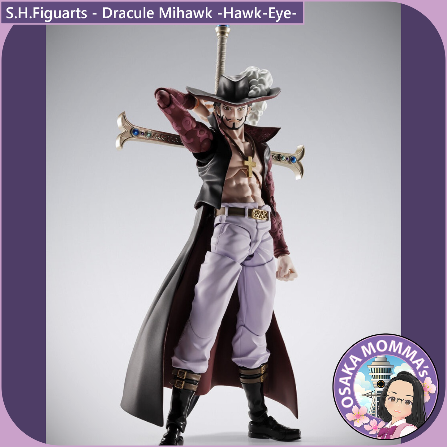 S.H.Figuarts - Dracule Mihawk -Hawk-Eye-【Dec.2025】