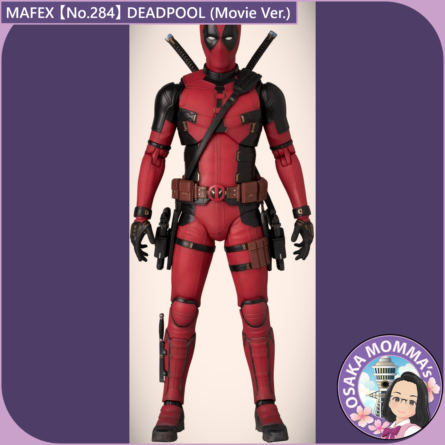 MAFEX 【No.284】DEADPOOL (Movie Ver.)【Jun.2026】