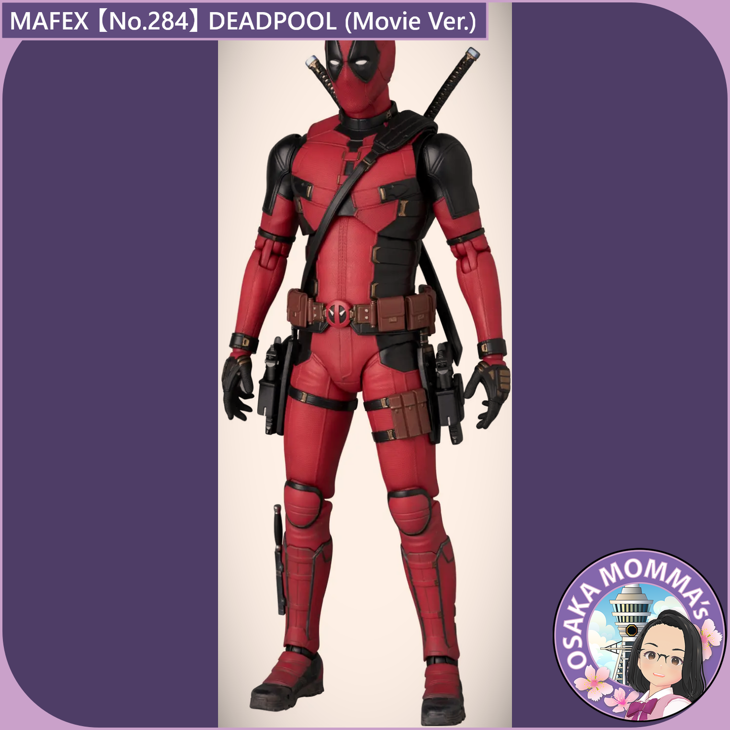 MAFEX 【No.284】DEADPOOL (Movie Ver.)【Jun.2026】