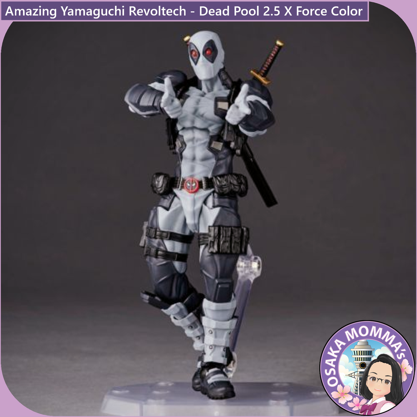 Amazing Yamaguchi Revoltech - Deadpool 2.5 X Force Color