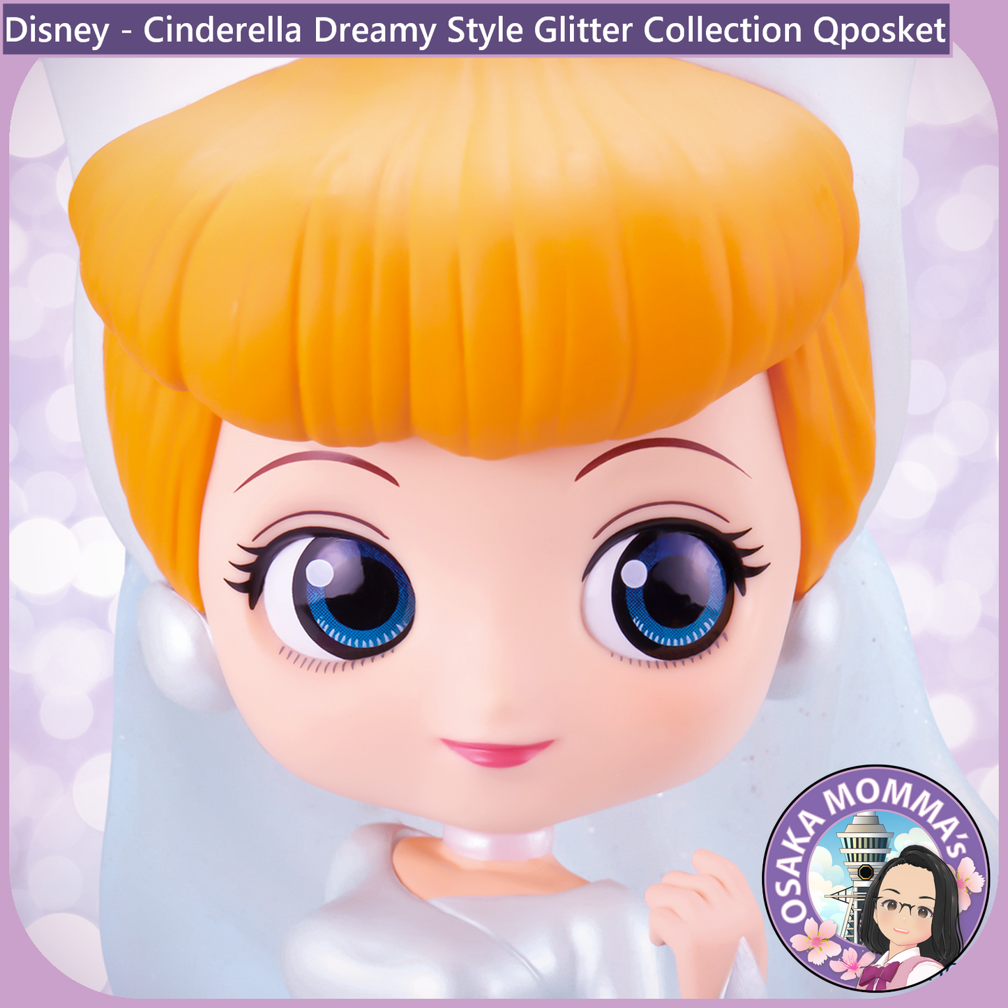 Cinderella Dreamy Style Glitter Collection Qposket