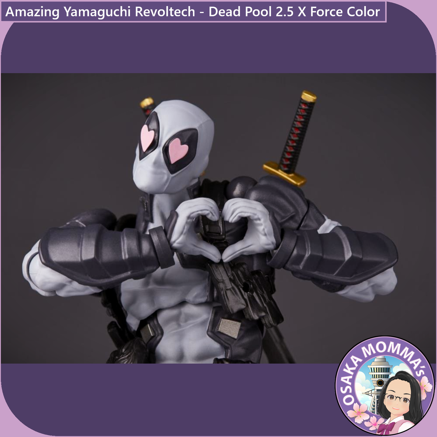 Amazing Yamaguchi Revoltech - Deadpool 2.5 X Force Color