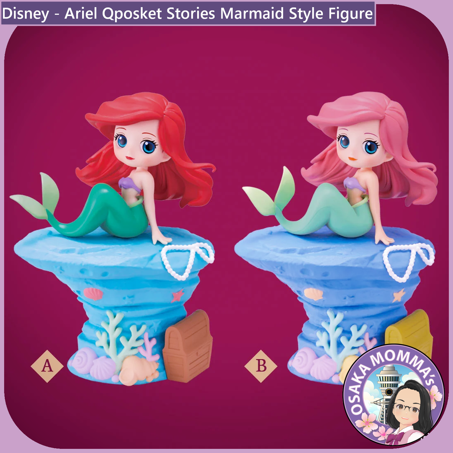 Ariel Mermaid Style Qposket Stories