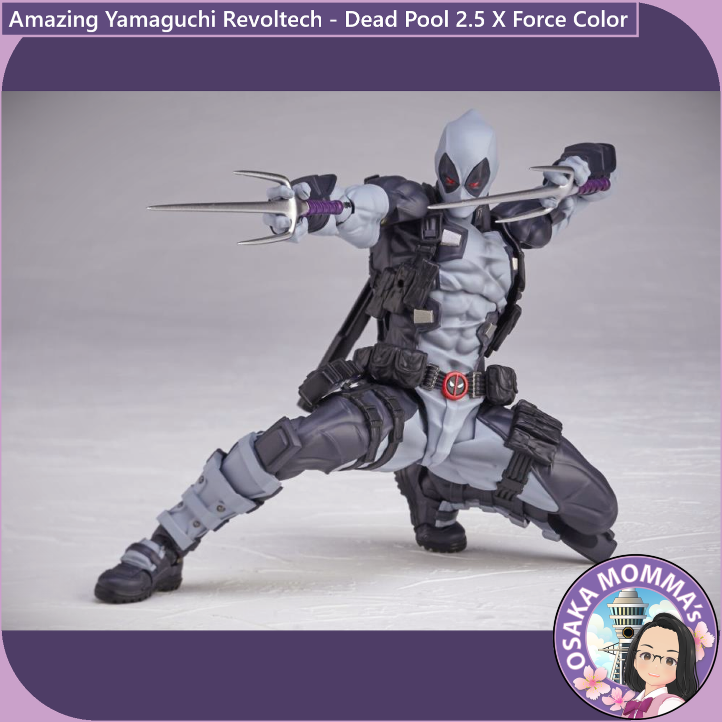 Amazing Yamaguchi Revoltech - Deadpool 2.5 X Force Color