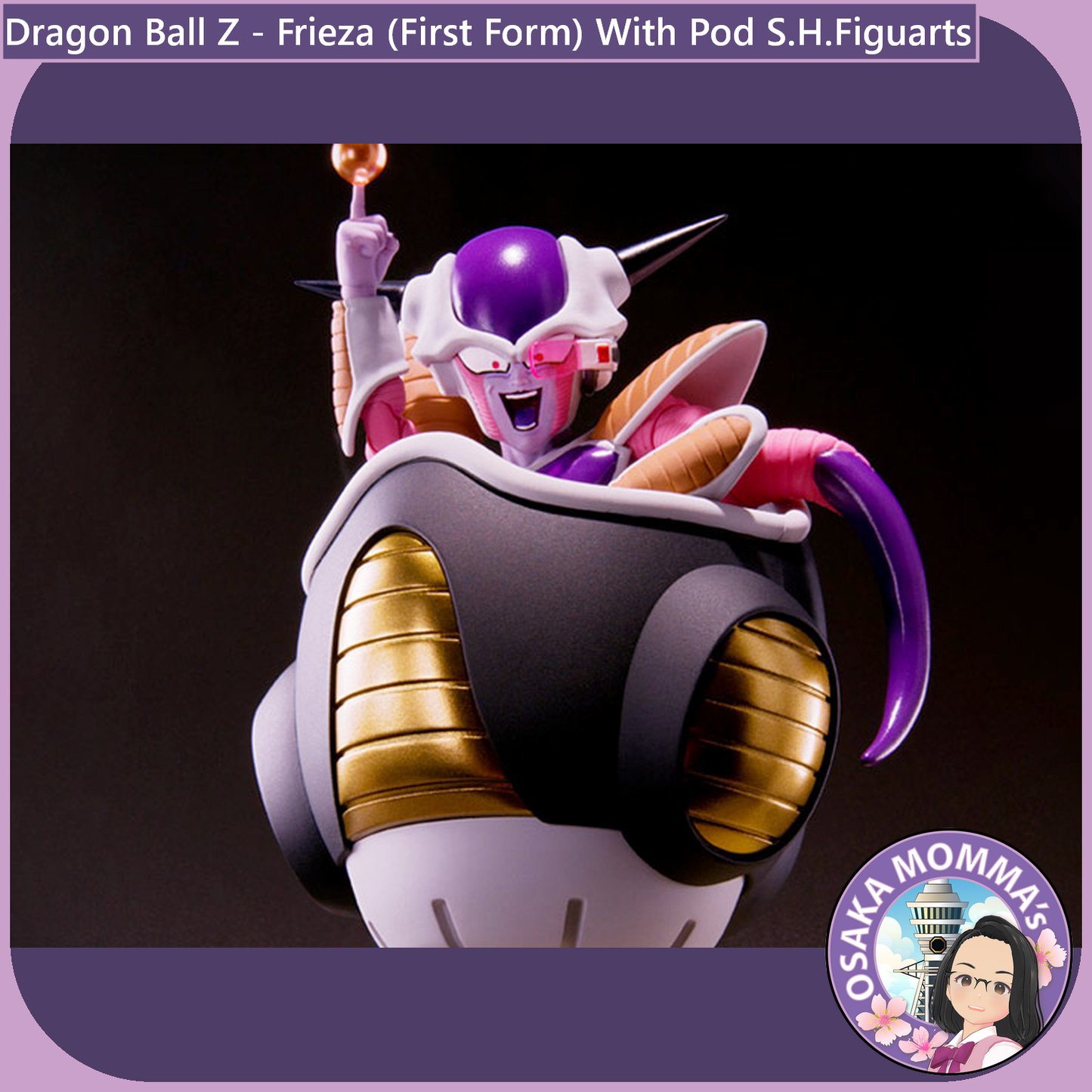 Frieza First Form & Frieza Pod - S.H.Figuarts