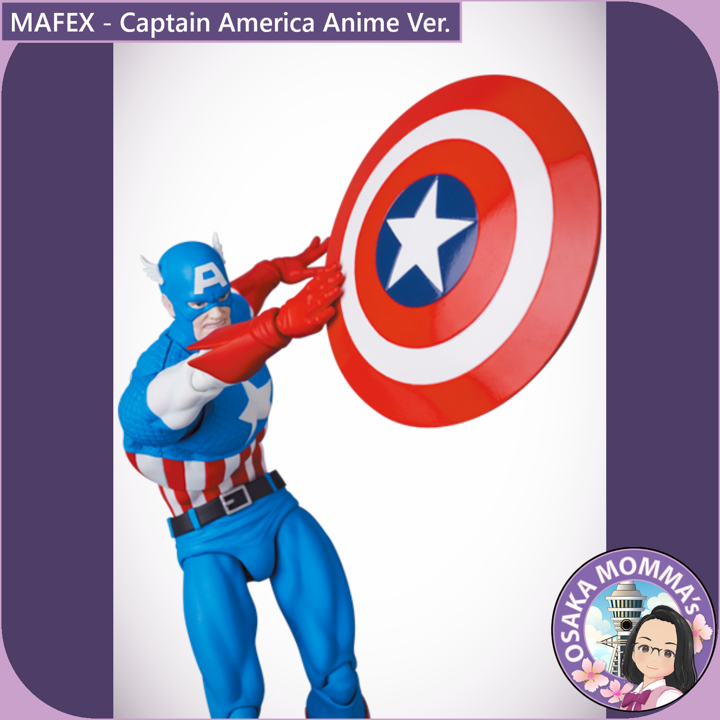 MAFEX【No.217】Captain America Comic Ver.【Sep.2025】