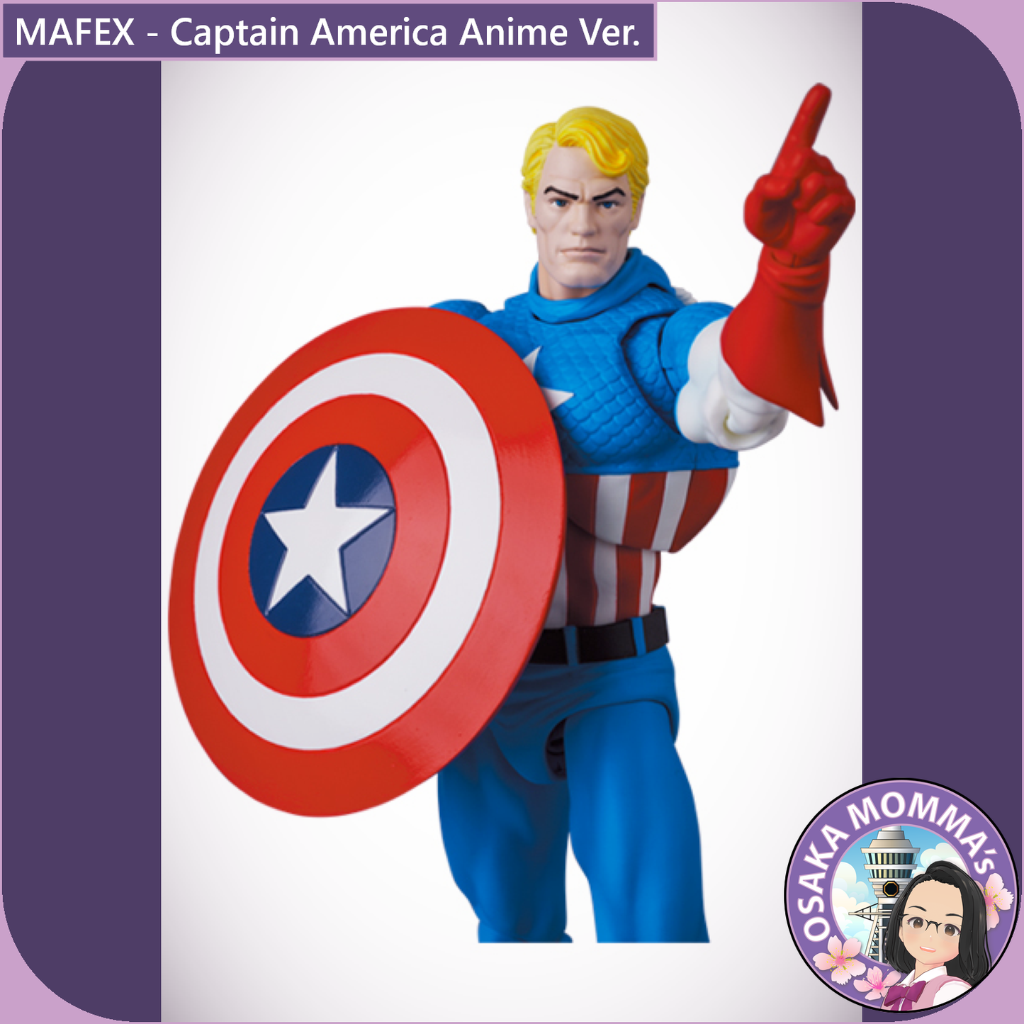 MAFEX【No.217】Captain America Comic Ver.【Sep.2025】