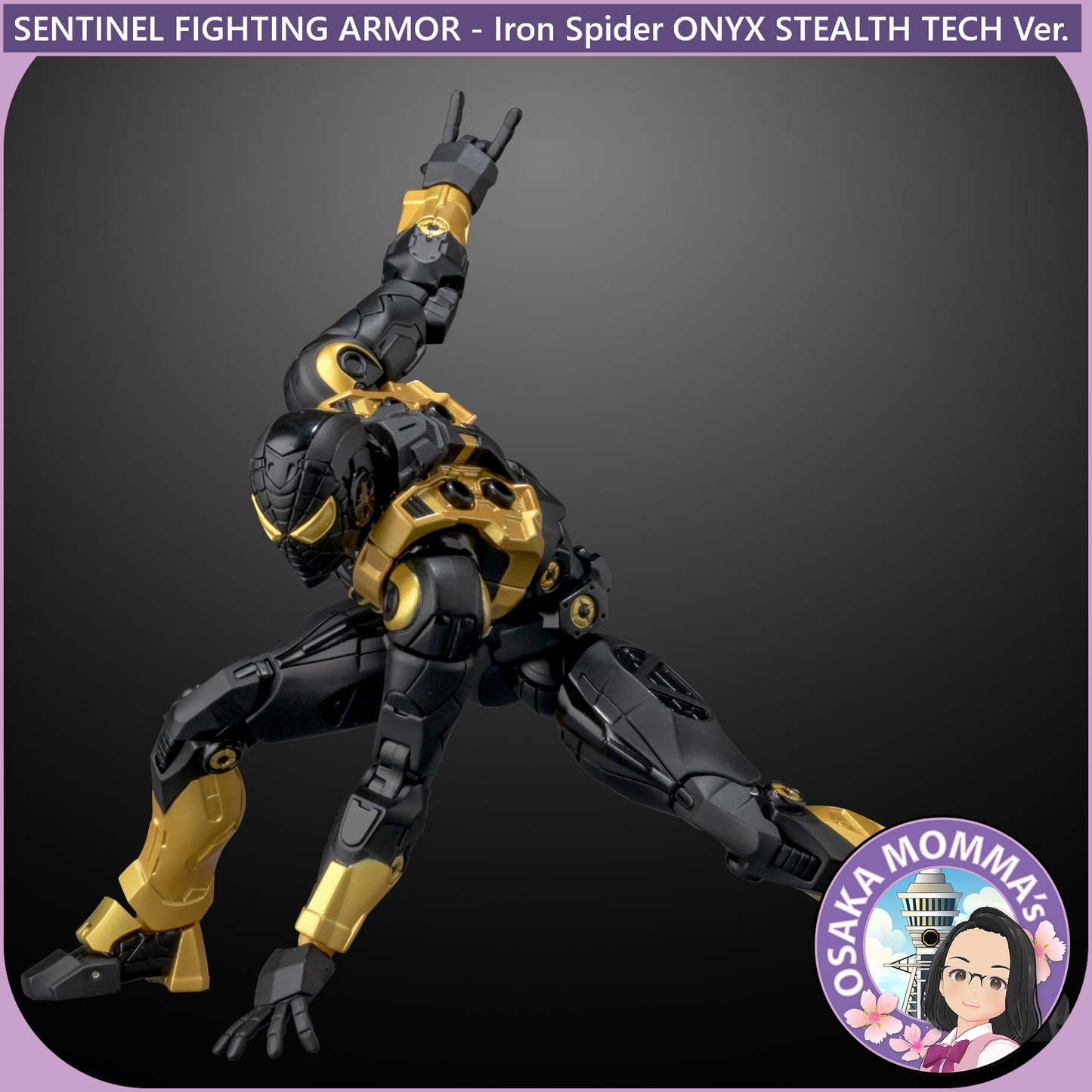 SENTINEL - Iron Spider ONYX STEALTH TECH Ver【Aug. 2025】