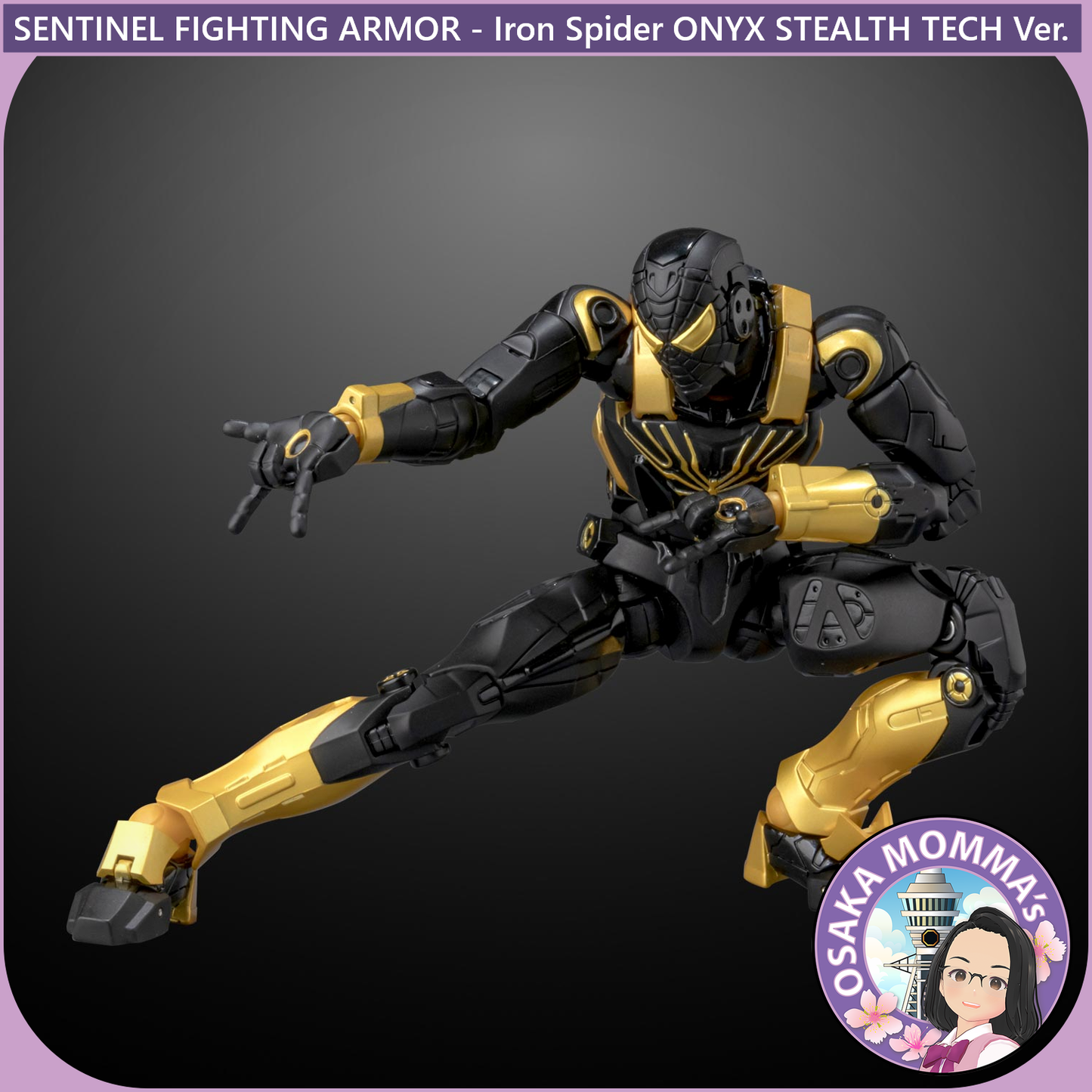SENTINEL - Iron Spider ONYX STEALTH TECH Ver【Aug. 2025】