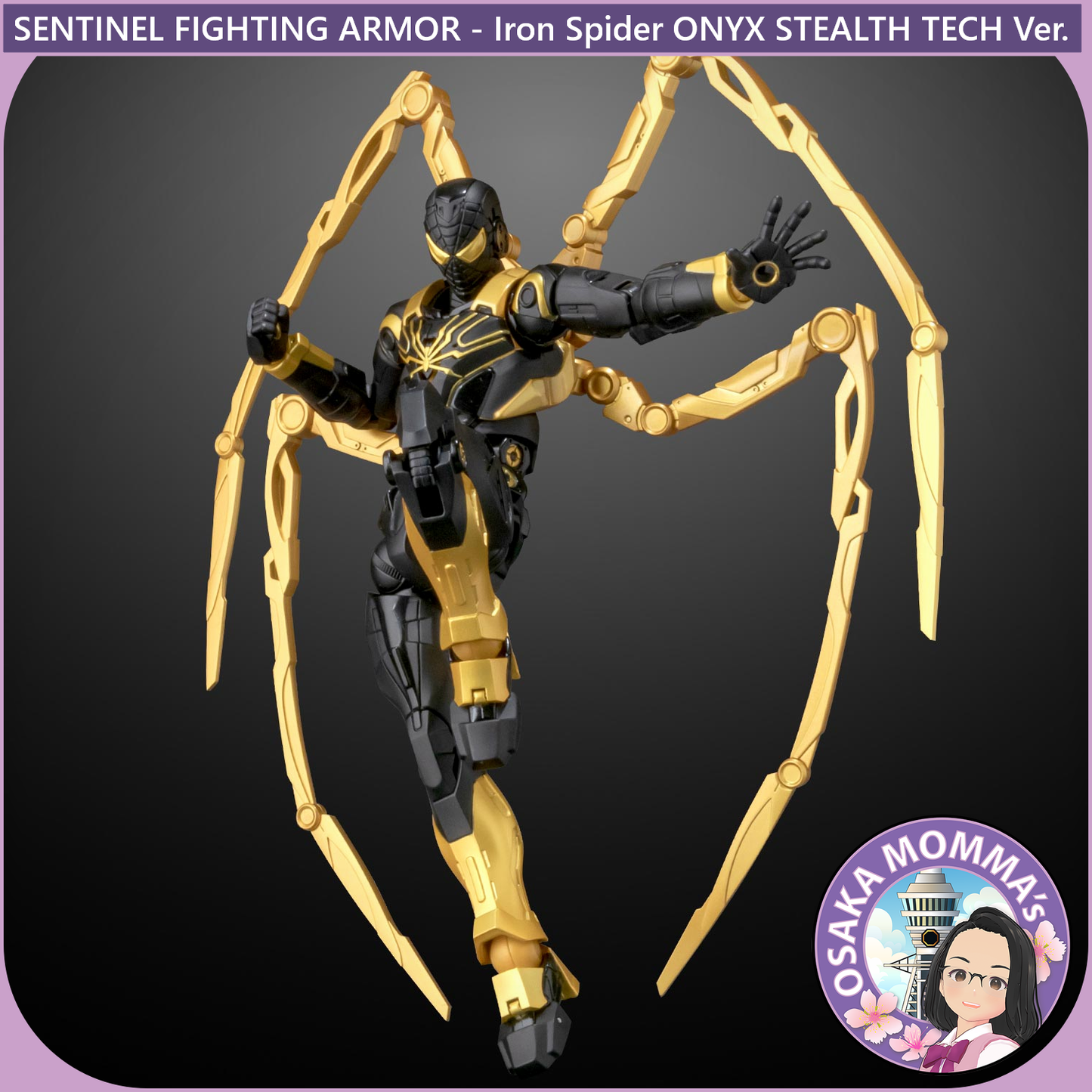 SENTINEL - Iron Spider ONYX STEALTH TECH Ver【Aug. 2025】