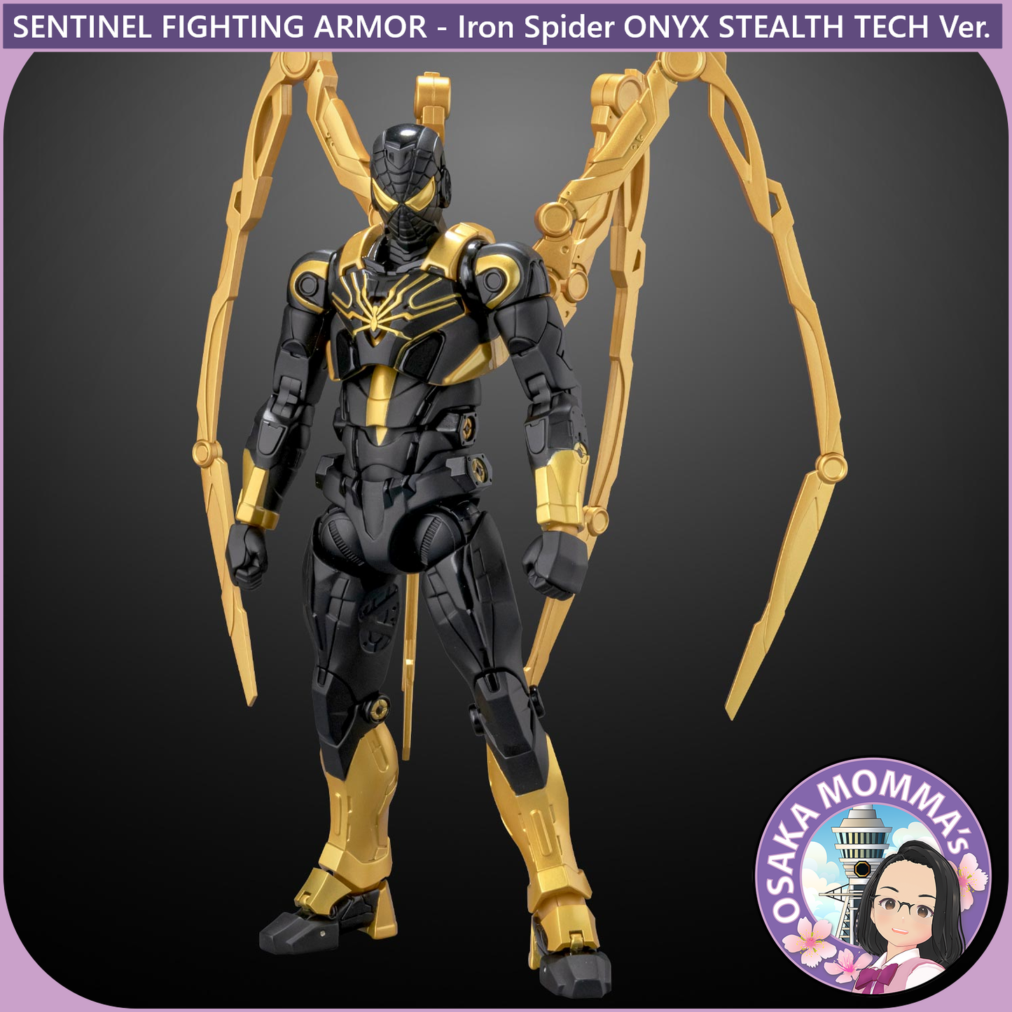 SENTINEL - Iron Spider ONYX STEALTH TECH Ver【Aug. 2025】