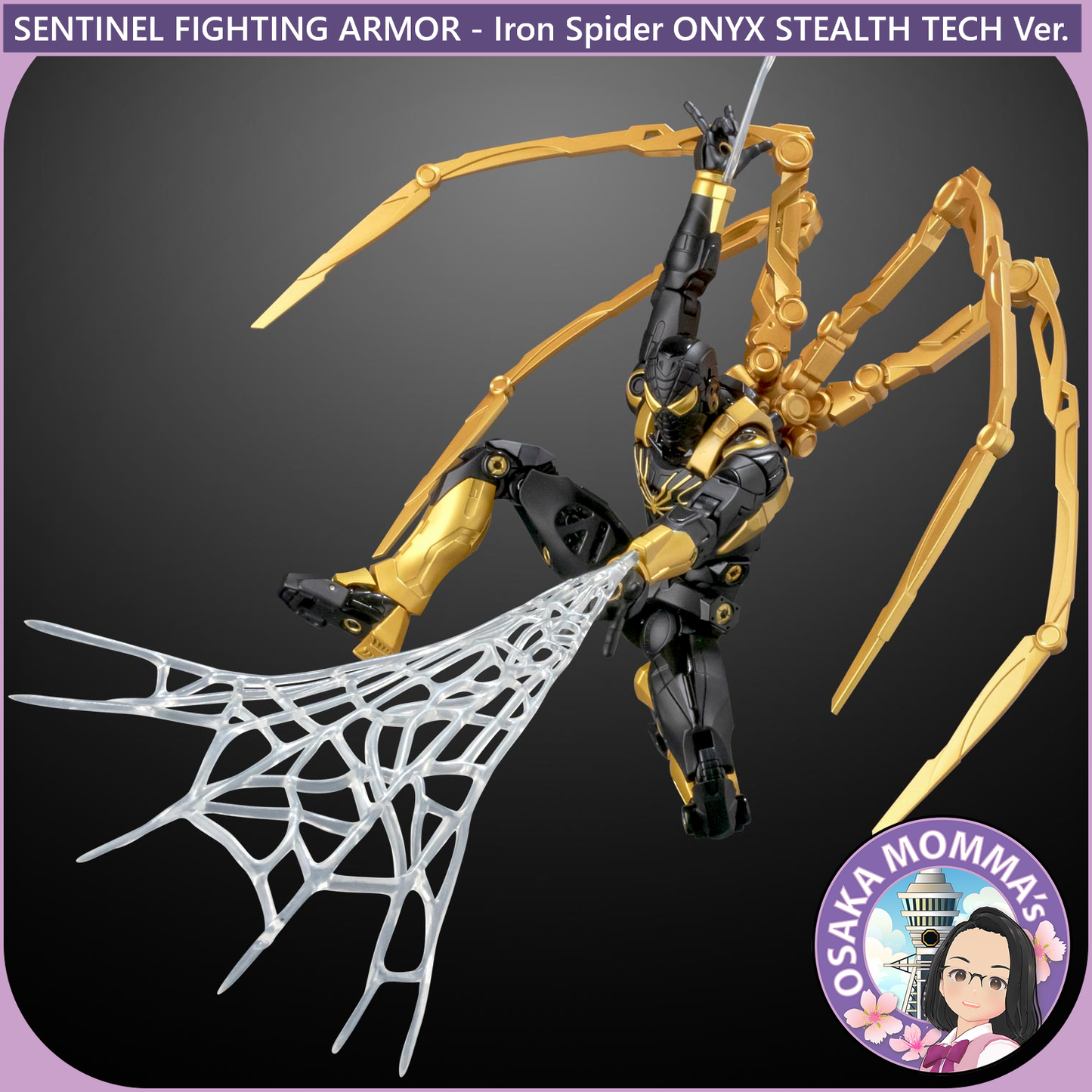 SENTINEL - Iron Spider ONYX STEALTH TECH Ver【Aug. 2025】