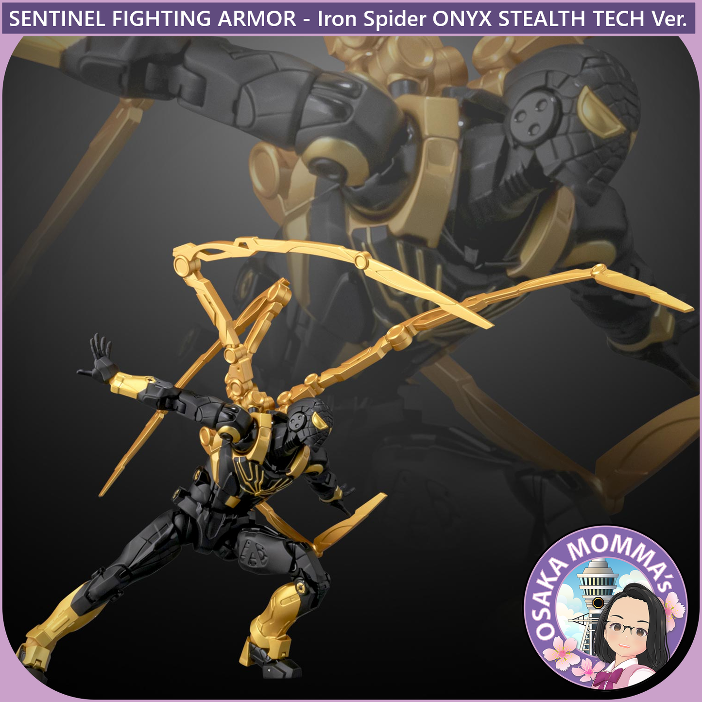 SENTINEL - Iron Spider ONYX STEALTH TECH Ver【Aug. 2025】