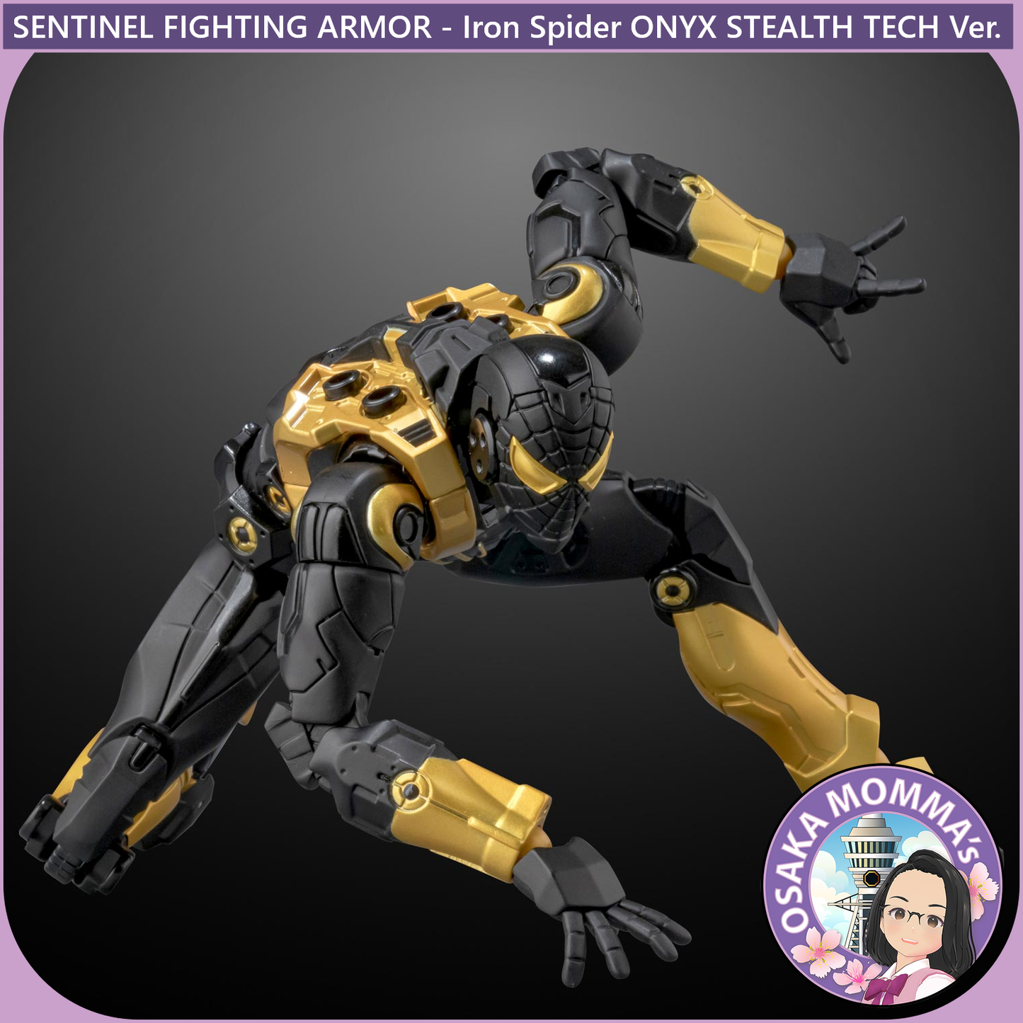 SENTINEL - Iron Spider ONYX STEALTH TECH Ver【Aug. 2025】