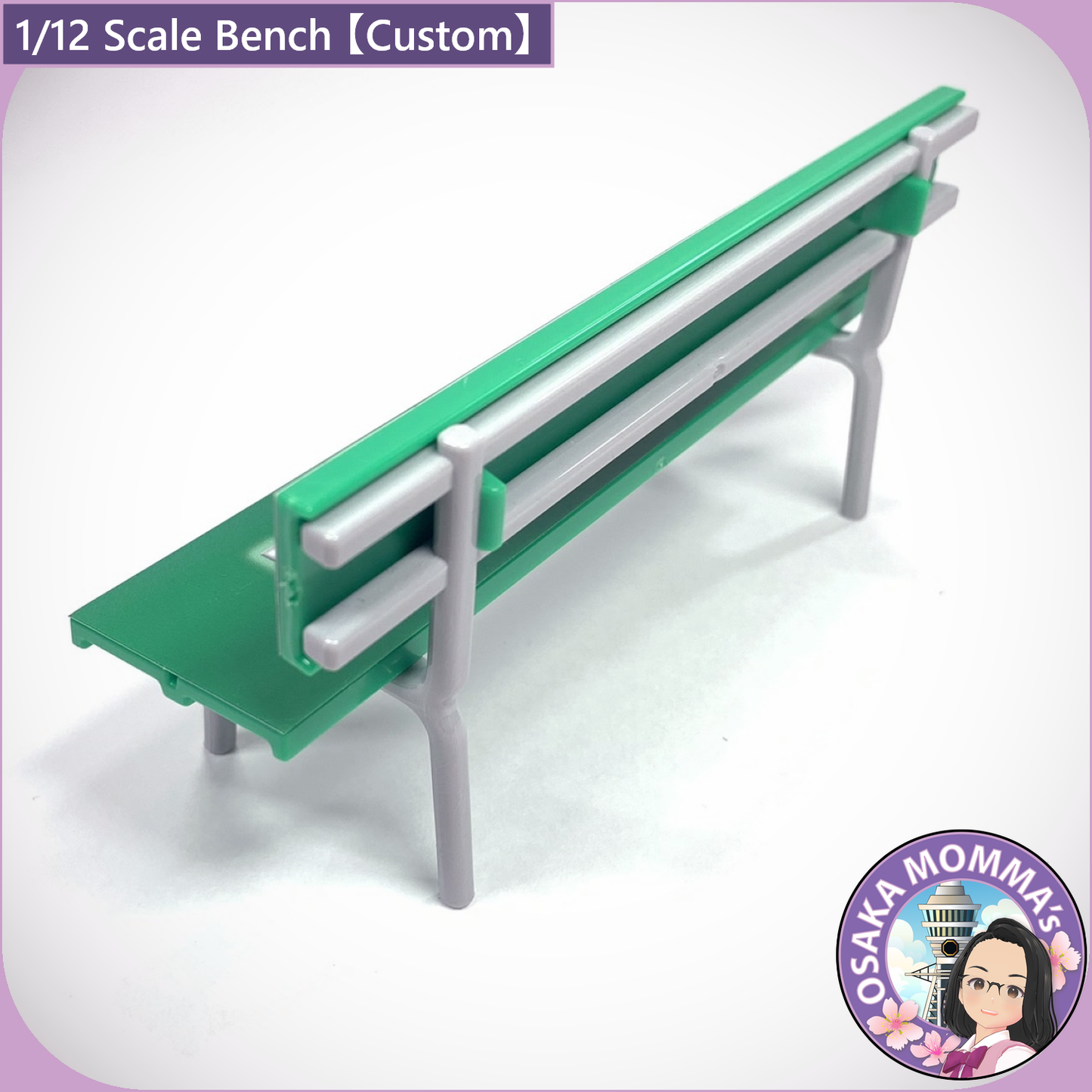 1/12 Scale Custom Bench 【 Custom 】