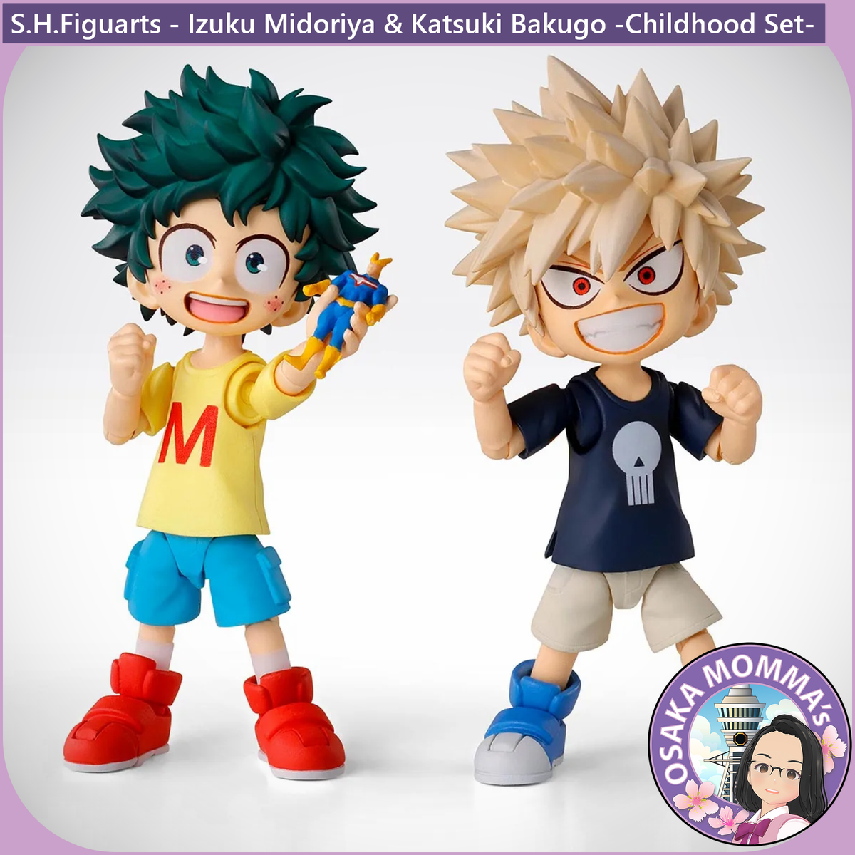 S.H.Figuarts - Deku & Bakugo -Childhood Set-【May, 2027】