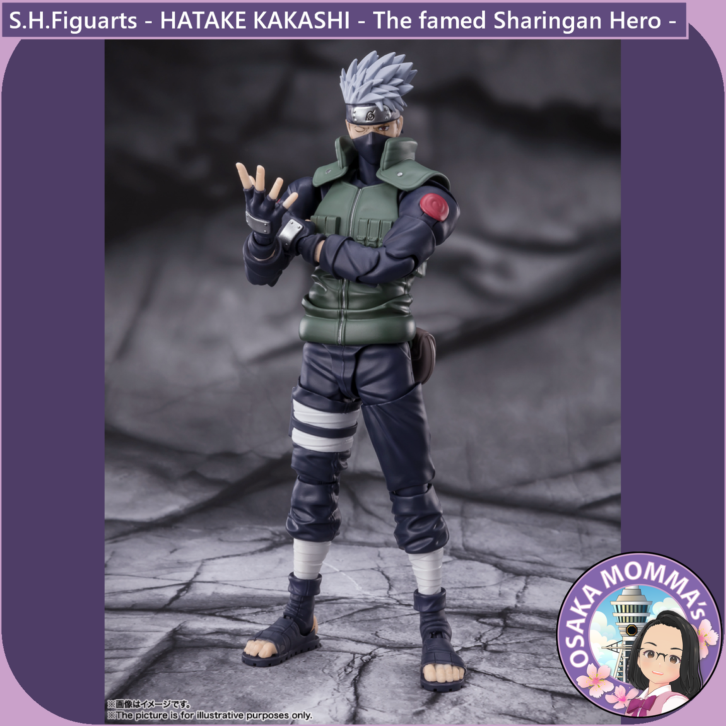 S.H.Figuarts - HATAKE KAKASHI - The famed Sharingan Hero -【Reissue】