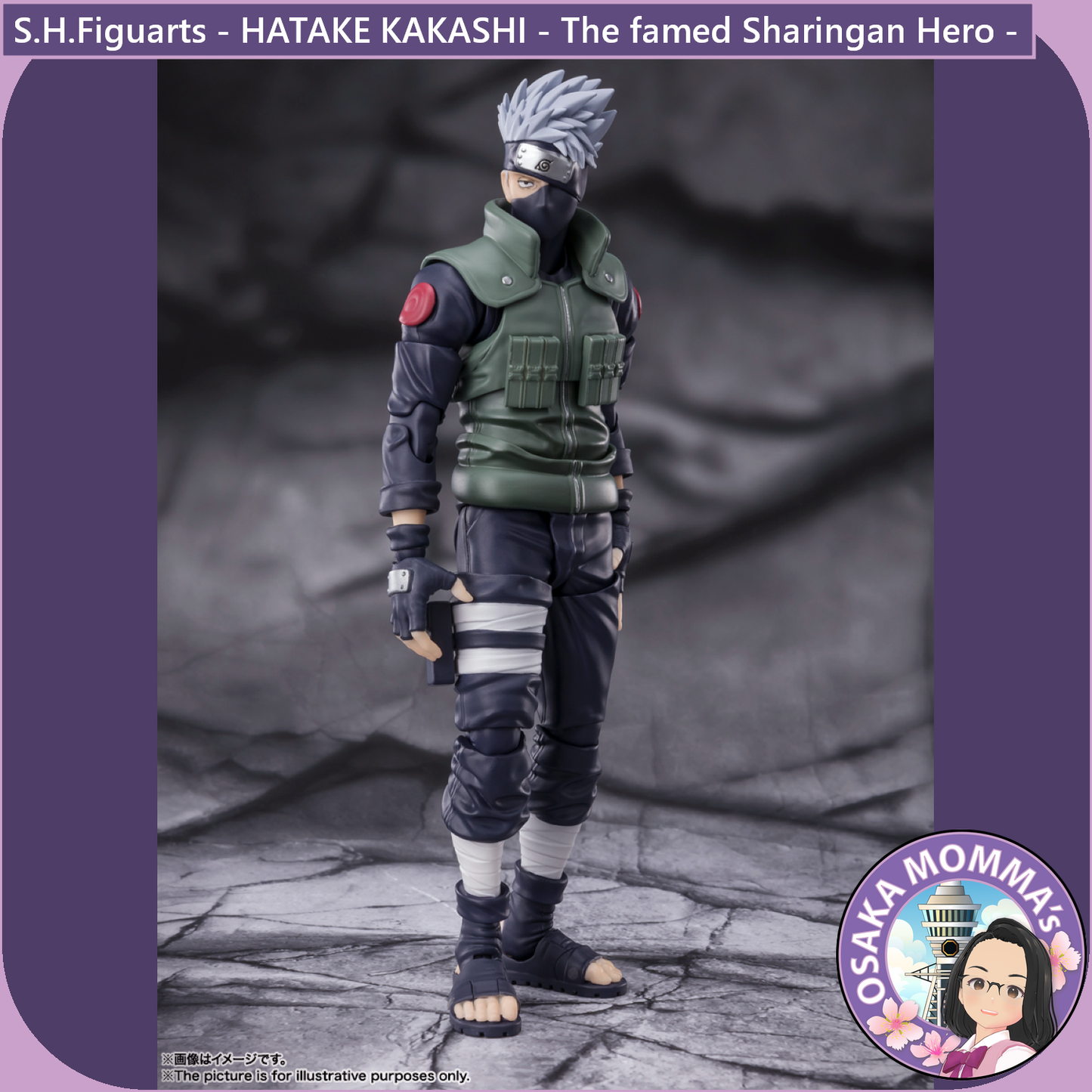 S.H.Figuarts - HATAKE KAKASHI - The famed Sharingan Hero -【Reissue】