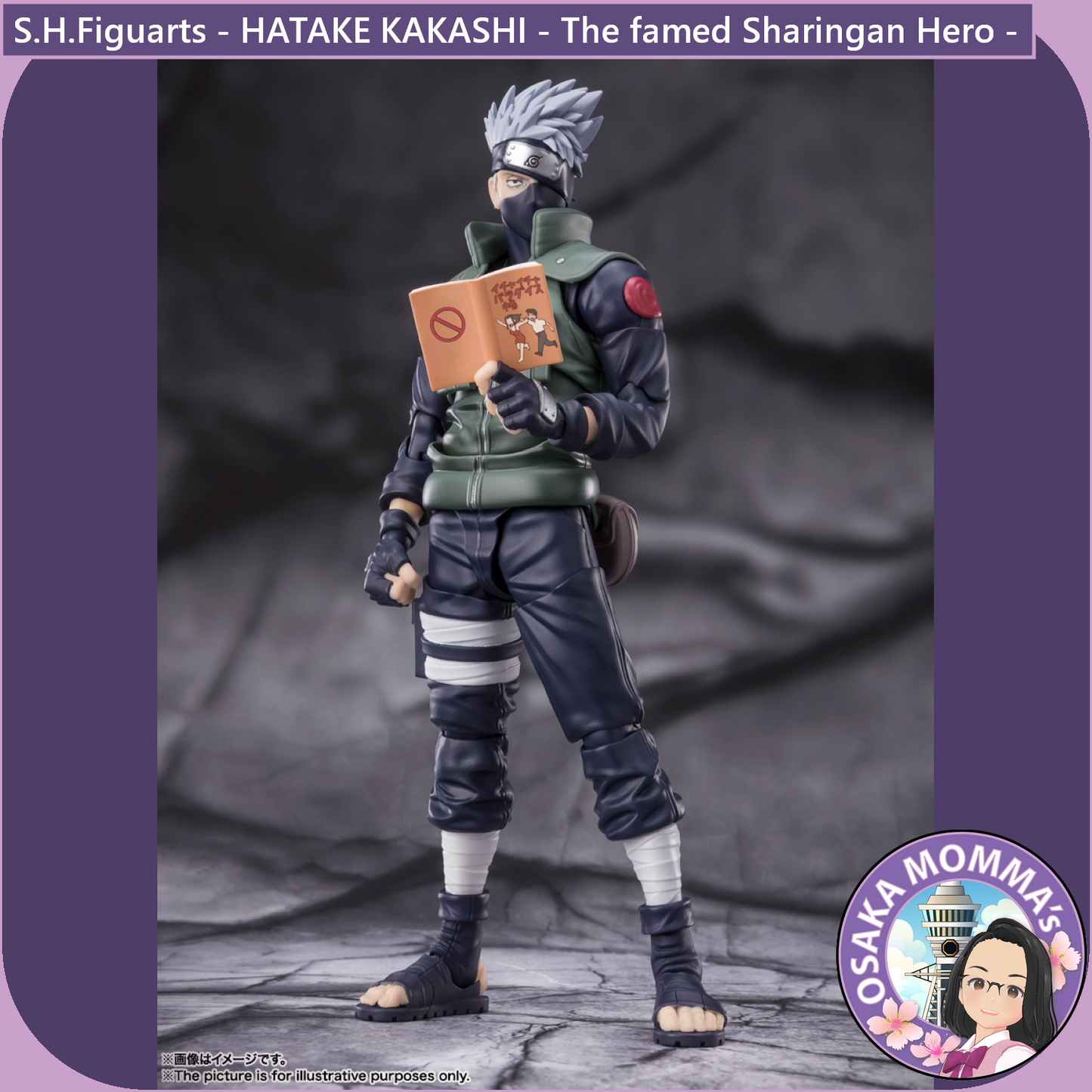 S.H.Figuarts - HATAKE KAKASHI - The famed Sharingan Hero -【Reissue】