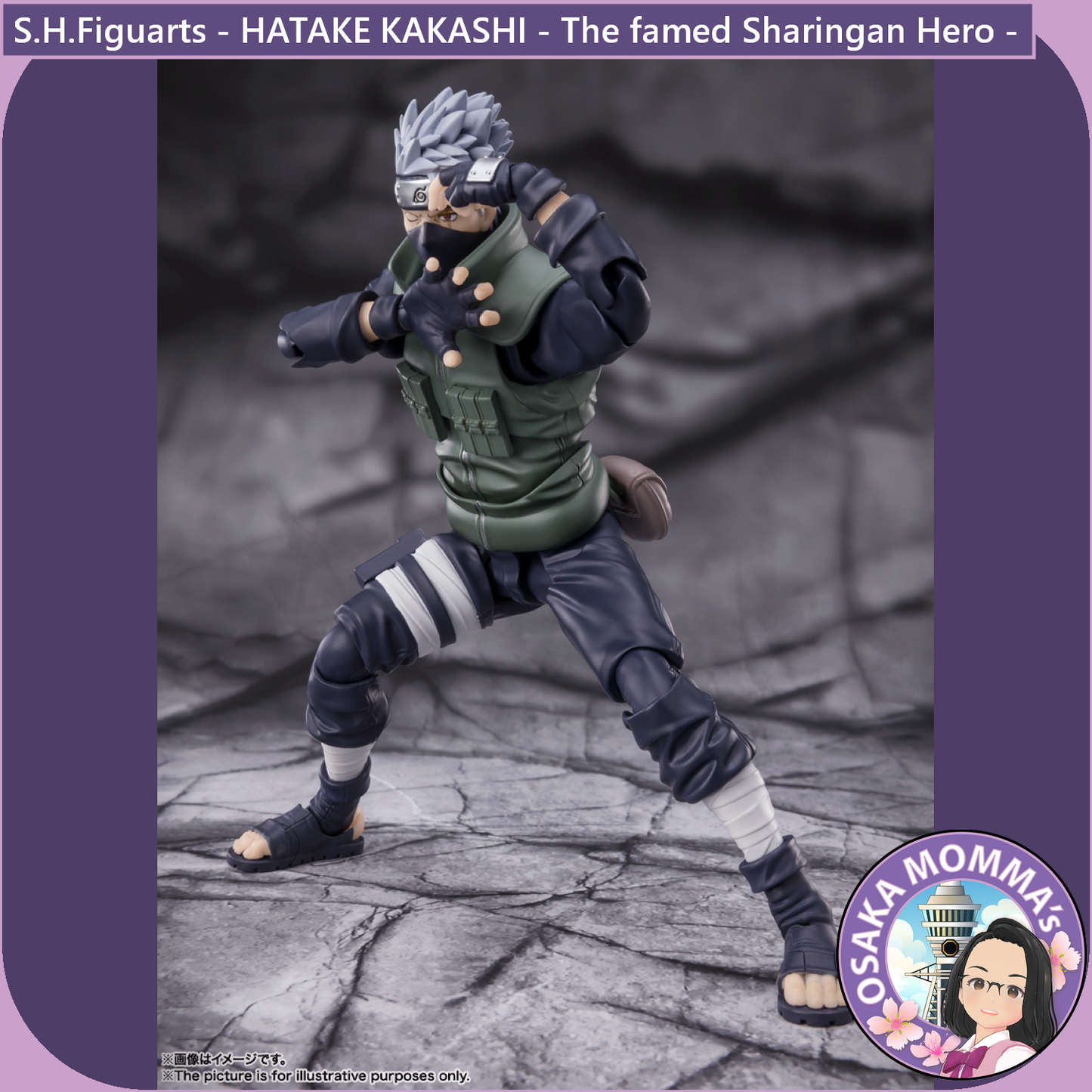 S.H.Figuarts - HATAKE KAKASHI - The famed Sharingan Hero -【Reissue】